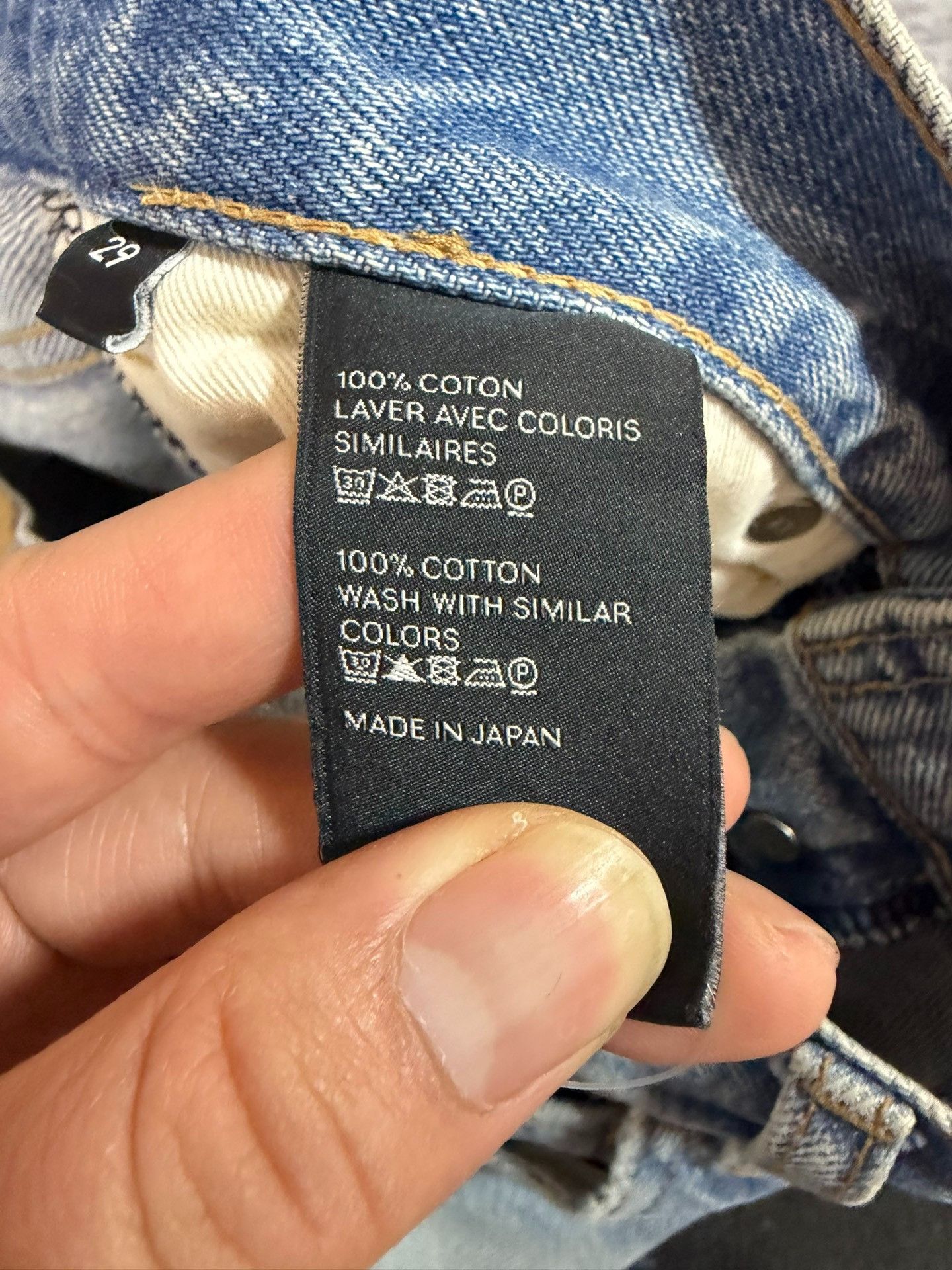 Celine Celine Denim Blue Denim Jeans 29 Men Size US 29 - 4 Thumbnail