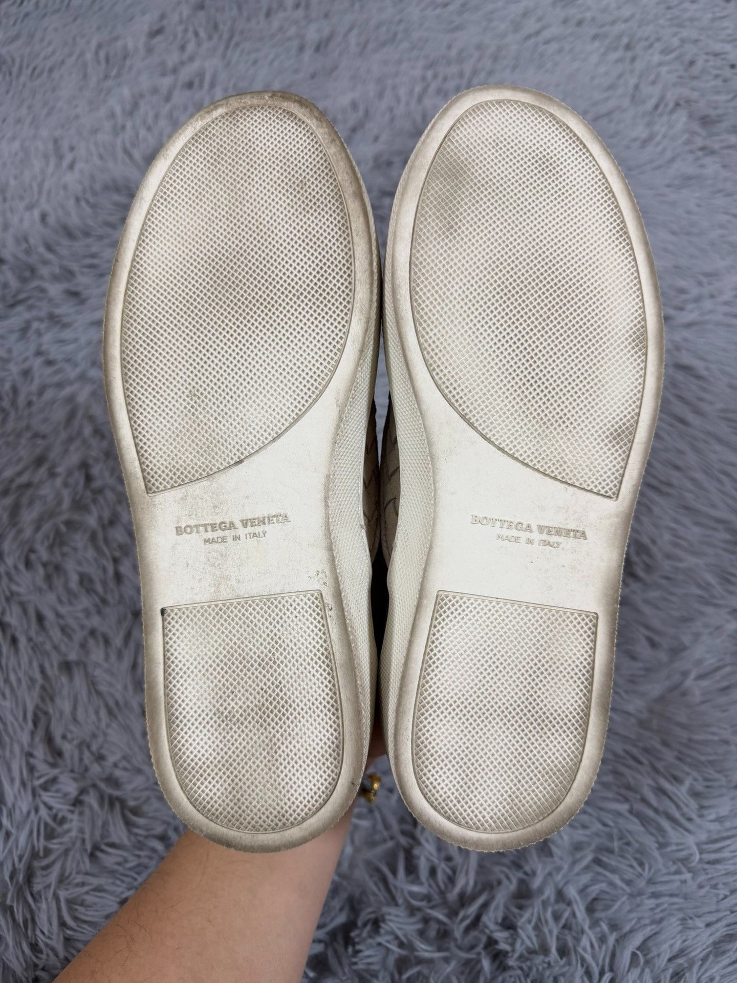 Bottega Veneta Bottega Veneta Knit Gray Lowtop Sneakers 8.5 Men Size US 8.5 / EU 41-42 - 5 Thumbnail
