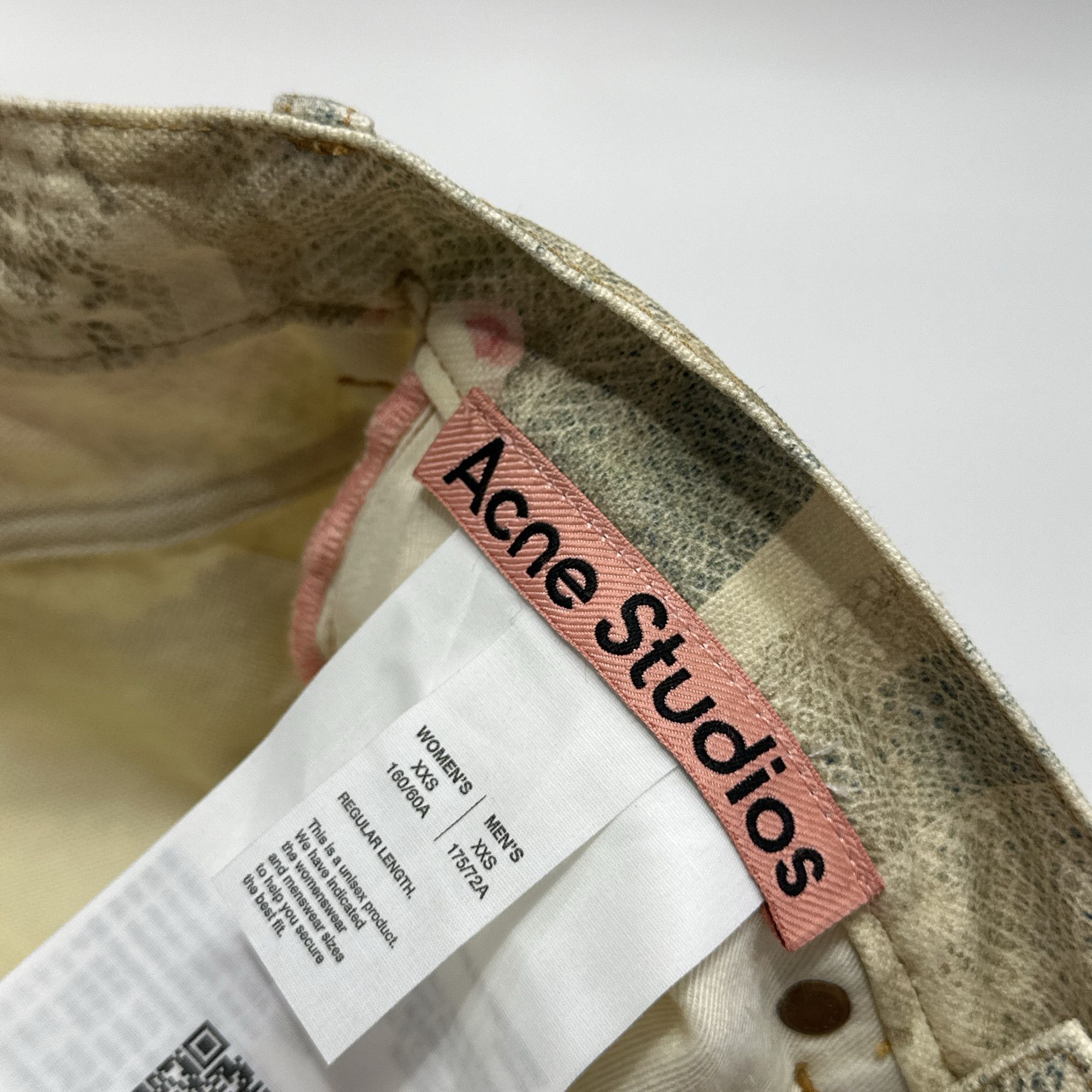 Acne Studios Acne Studios 3D Pearl Print 1981 Jeans XXS Size US 40 / EU 56 - 4 Thumbnail