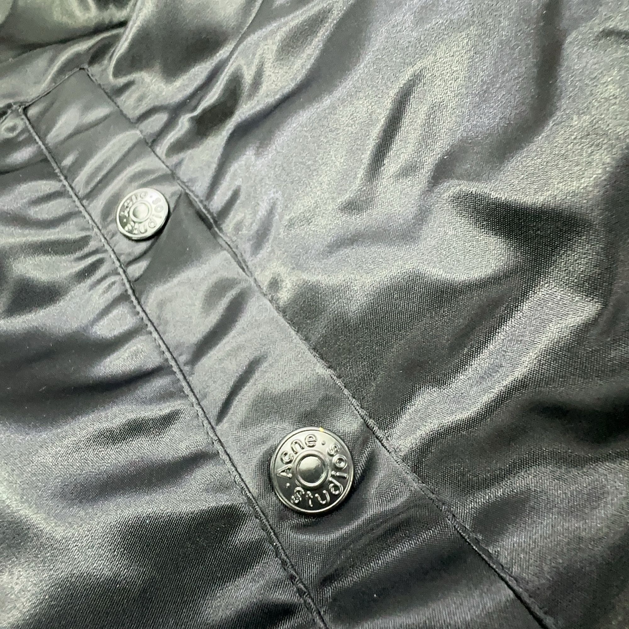 Acne Studios Acne Studios Logo Embroidered Bomber Jacket 44 Size US S / EU 44-46 / 1 - 7 Thumbnail