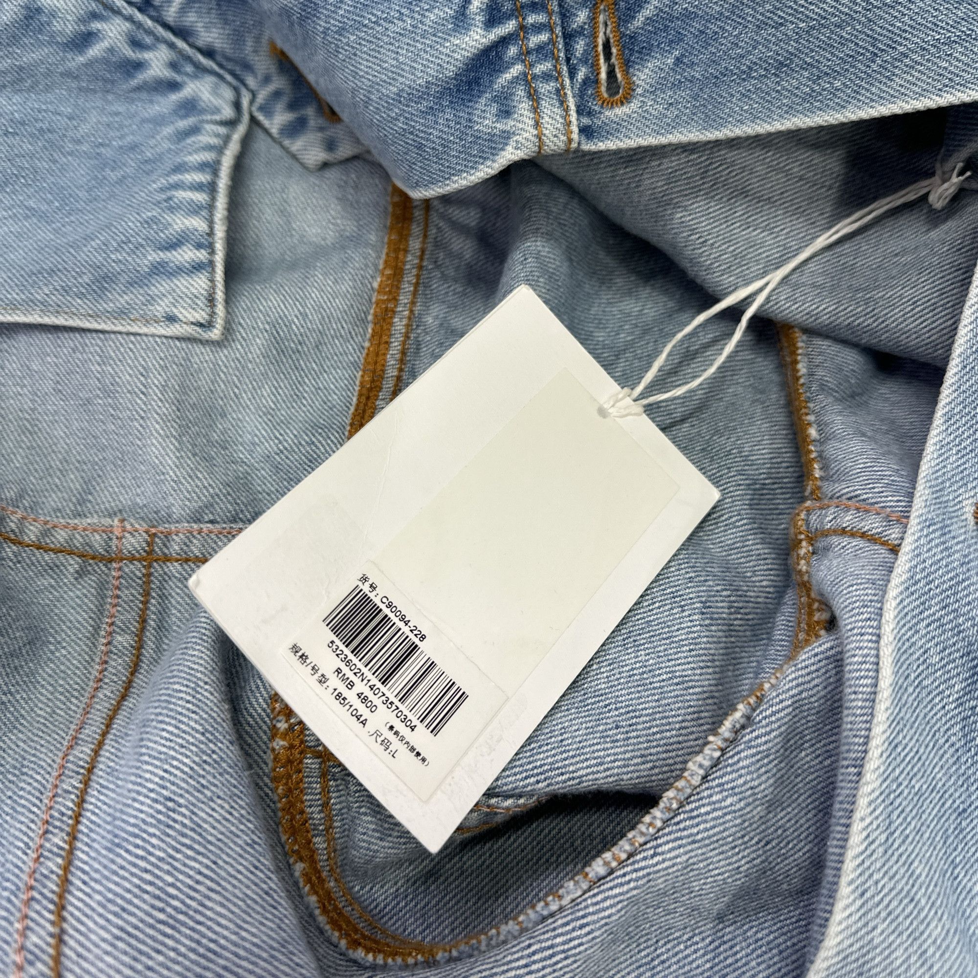 Acne Studios Acne Studios SS22 Washed Blue Denim Jacket XL Size US XL / EU 56 / 4 - 5 Thumbnail