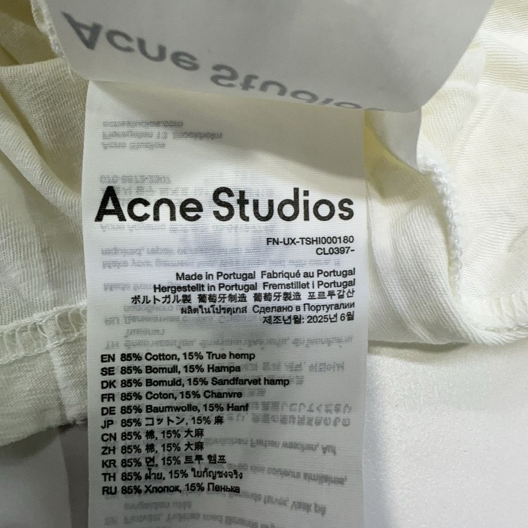 Acne Studios Acne Studios Stockholm 1996 Logo T-Shirt S Size US S / EU 44-46 / 1 - 5 Thumbnail