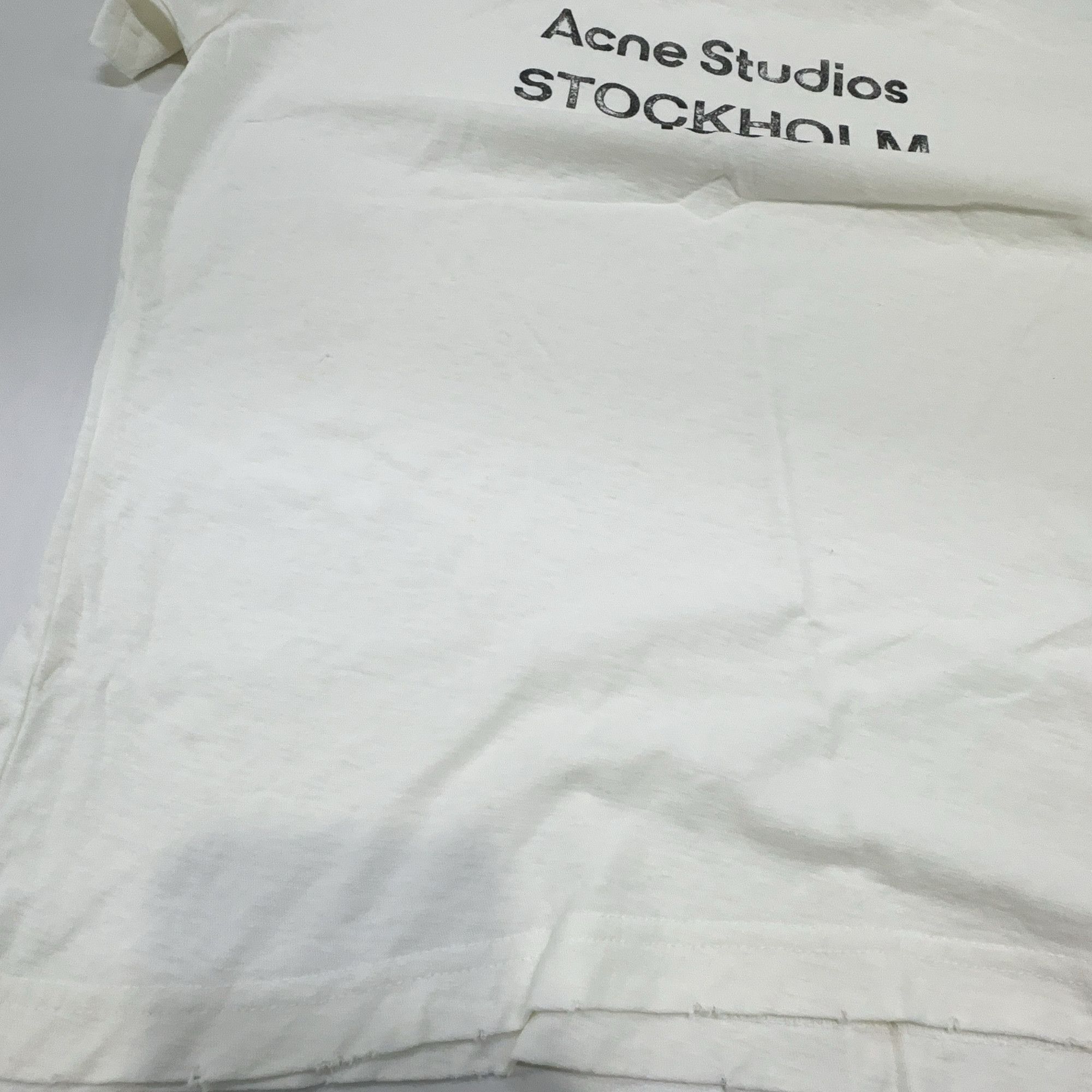 Acne Studios Acne Studios Stockholm 1996 Logo T-Shirt S Size US S / EU 44-46 / 1 - 9 Thumbnail