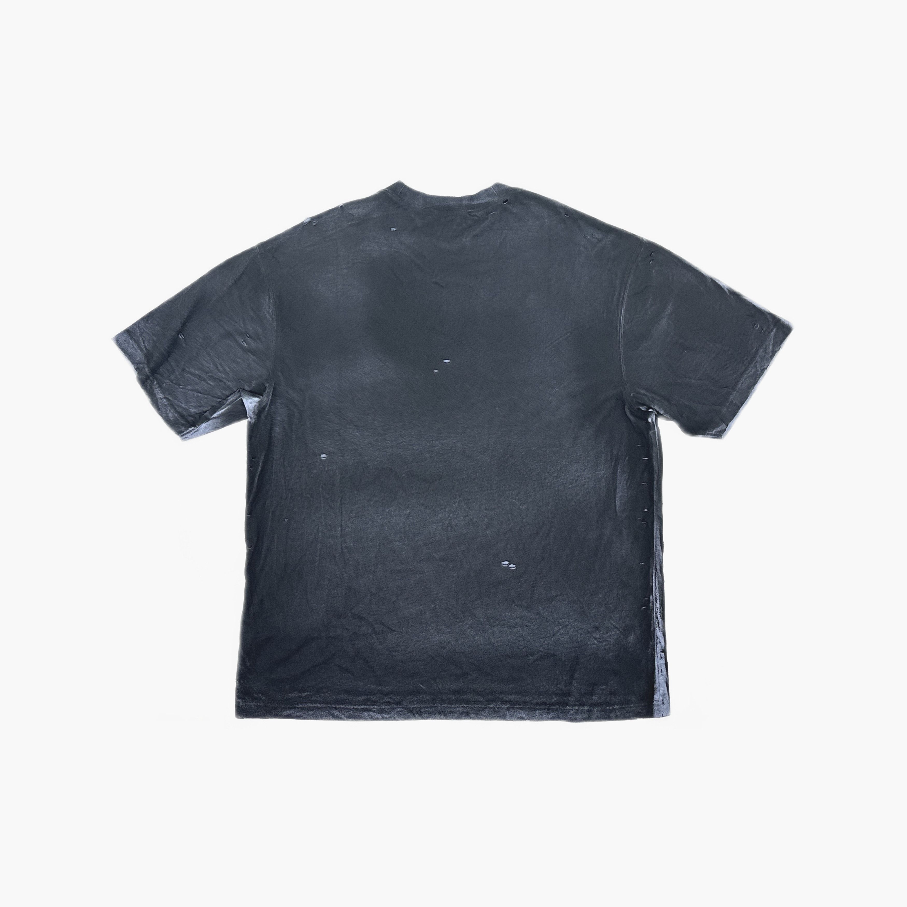 Acne Studios Acne Studios Logo Button Distressed T-Shirt L Size US L / EU 52-54 / 3 - 3 Thumbnail