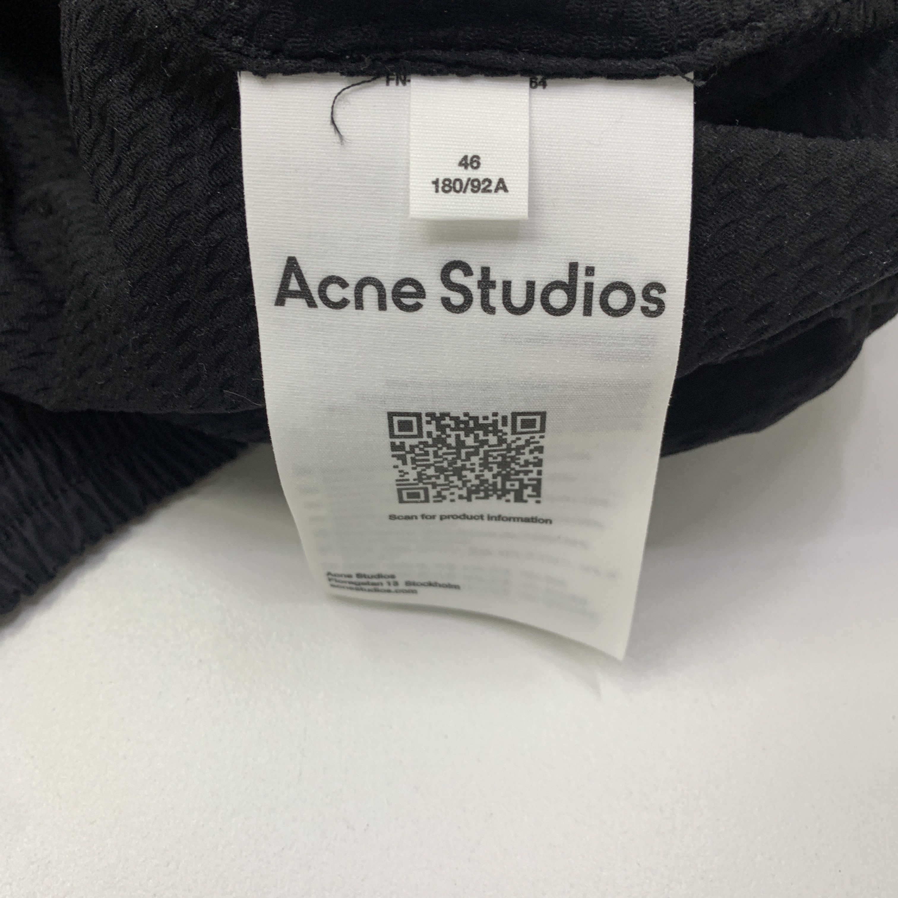 Acne Studios Acne Studios Stockholm 1996 Logo Zip-up Jacket Size 46 Size US S / EU 44-46 / 1 - 5 Thumbnail