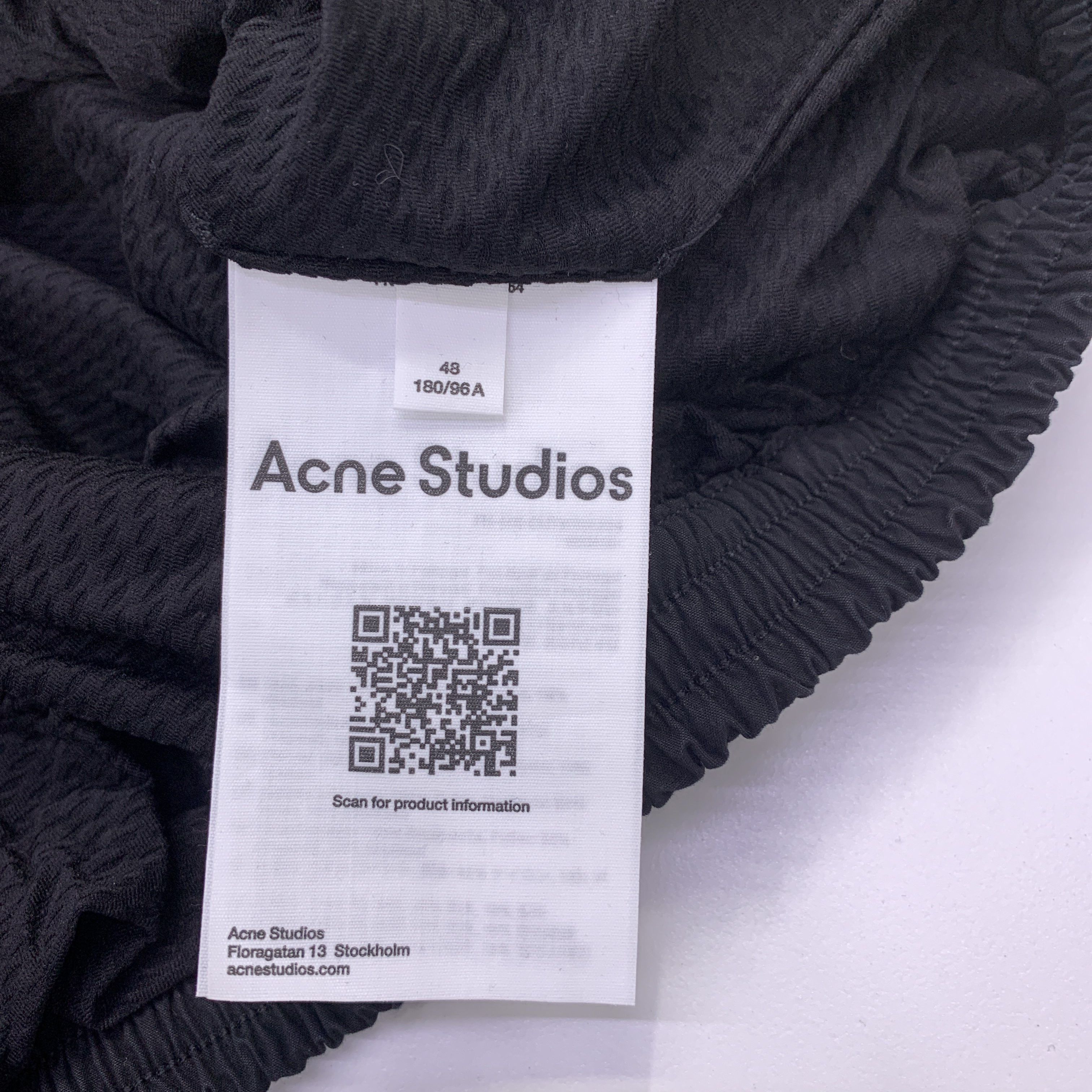 Acne Studios Acne Studios 1996 Logo Back Print Jacket 48 Size US M / EU 48-50 / 2 - 4 Thumbnail