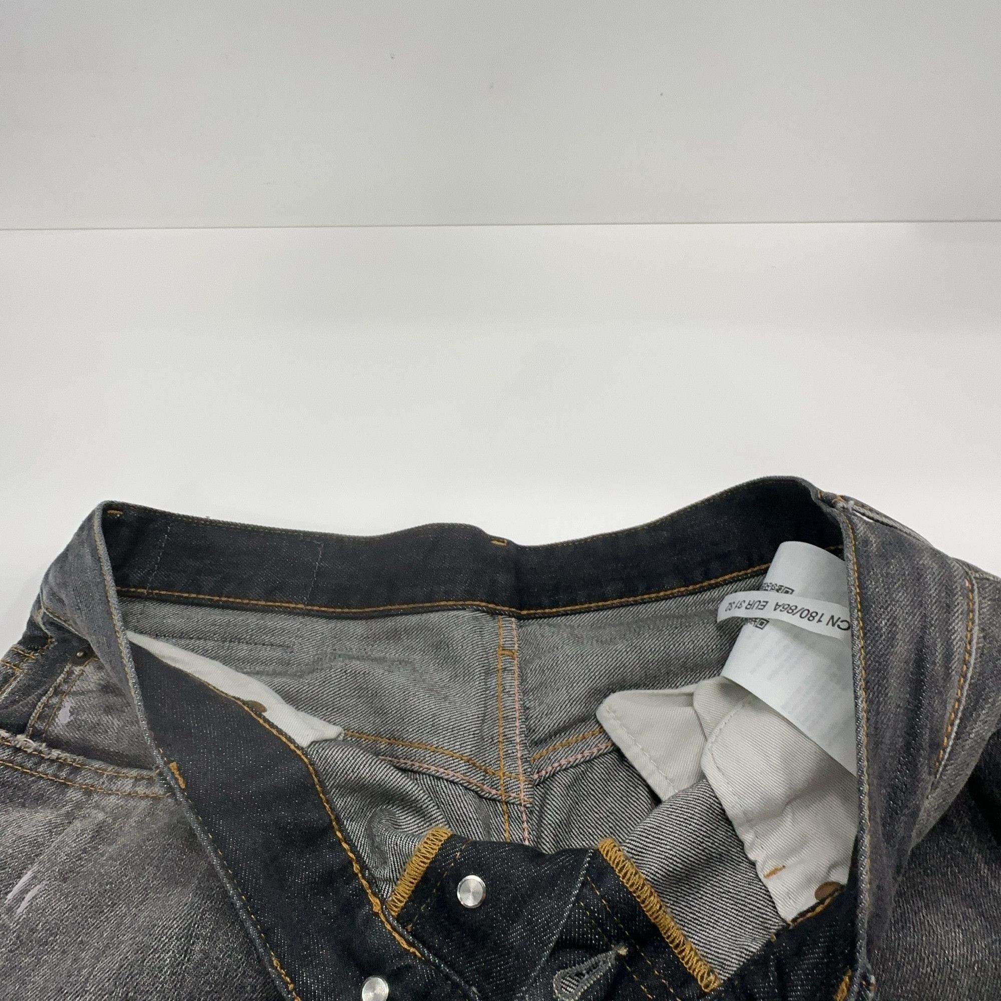Acne Studios Acne Studios 2006M Distressed Denim Jeans 31/32 Size US 31 - 6 Thumbnail
