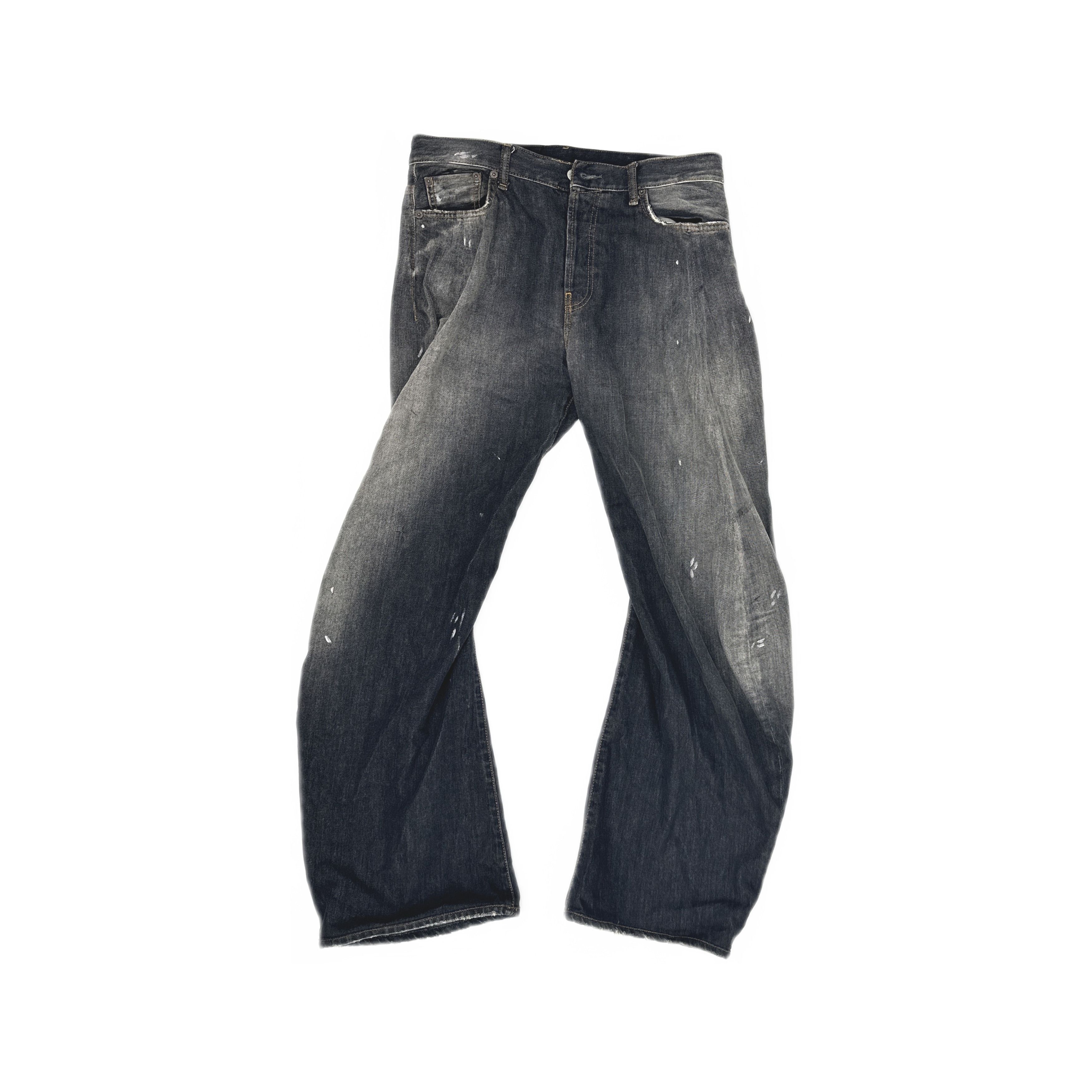 Acne Studios Acne Studios 2006M Distressed Denim Jeans 31/32 Size US 31 - 2 Thumbnail