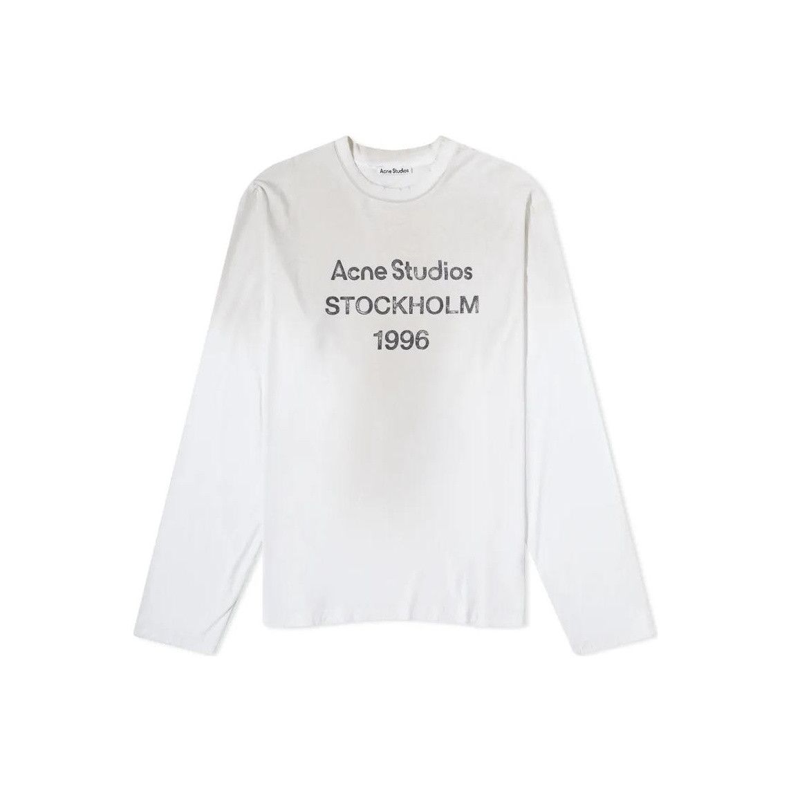 Acne Studios Acne Studios 1996 Stockholm Logo Long Sleeve T-Shirt L Size US L / EU 52-54 / 3 - 2 Thumbnail