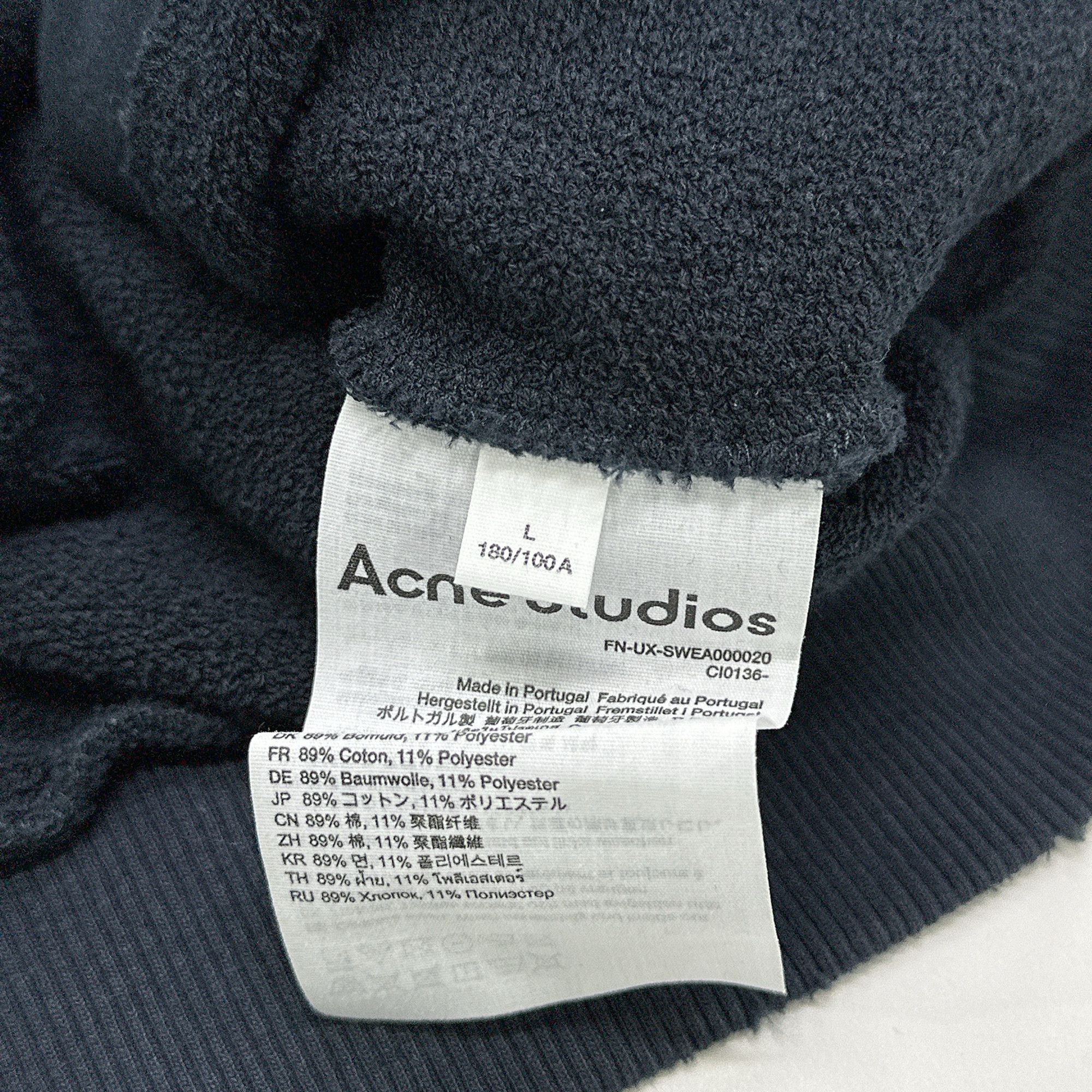 Acne Studios Acne Studios 1996 Stockholm Logo Hoodie L Size US L / EU 52-54 / 3 - 5 Thumbnail
