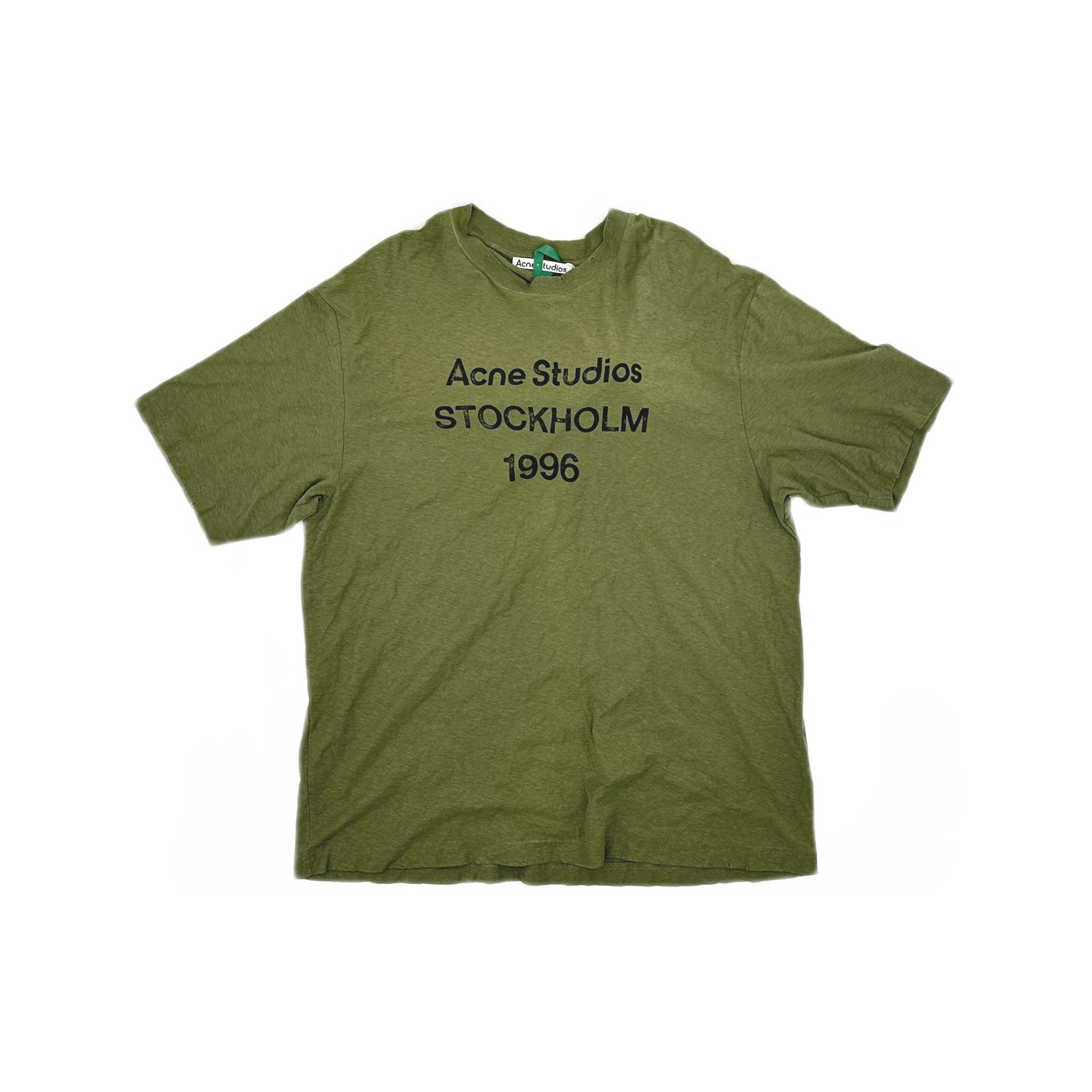 Acne Studios Acne Studios 1996 Logo Print T-Shirt Size S Size US S / EU 44-46 / 1 - 2 Thumbnail