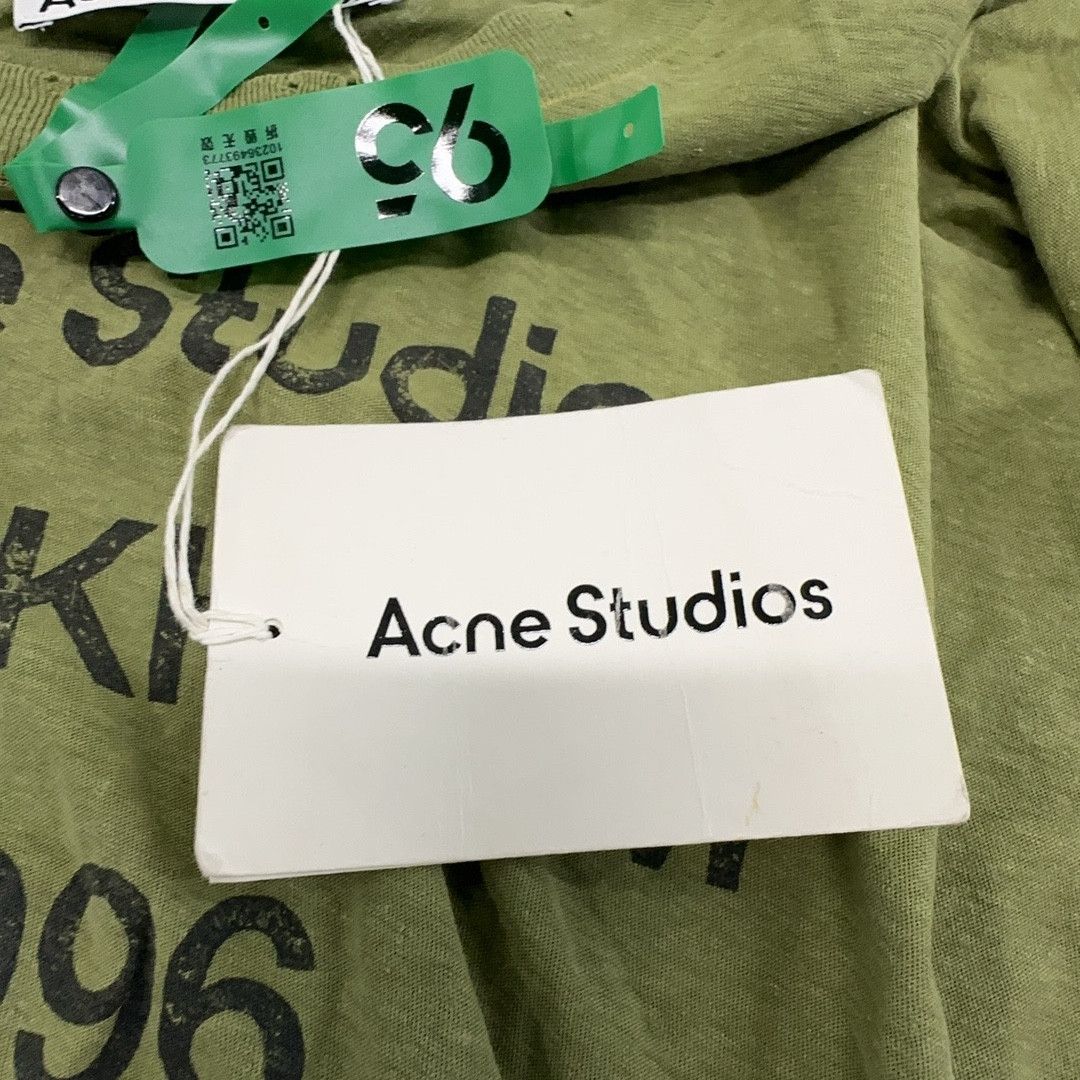 Acne Studios Acne Studios 1996 Logo Print T-Shirt Size S Size US S / EU 44-46 / 1 - 6 Thumbnail
