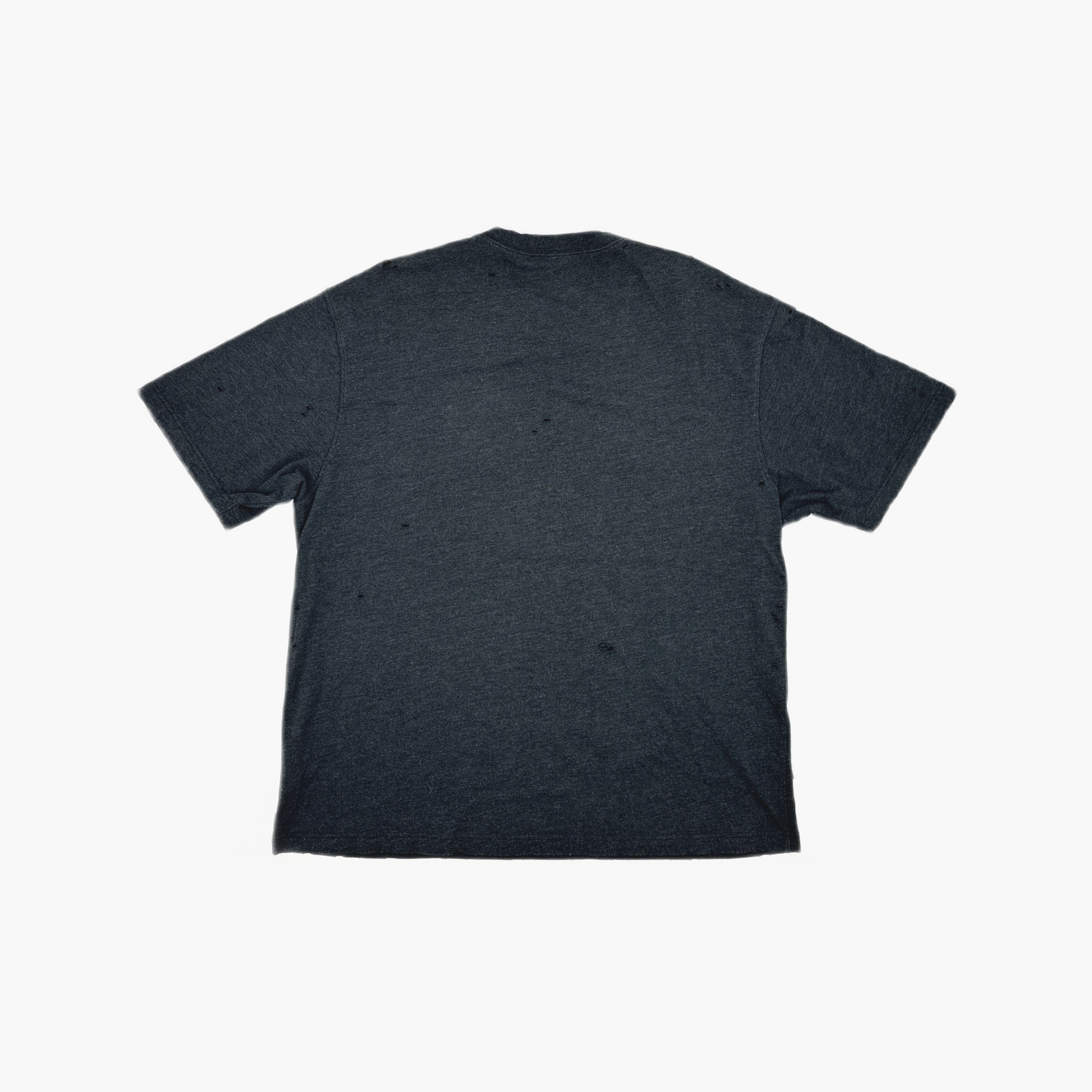 Acne Studios Acne Studios Distressed Circle Logo T-Shirt XXL Size US XXL / EU 58 / 5 - 3 Thumbnail