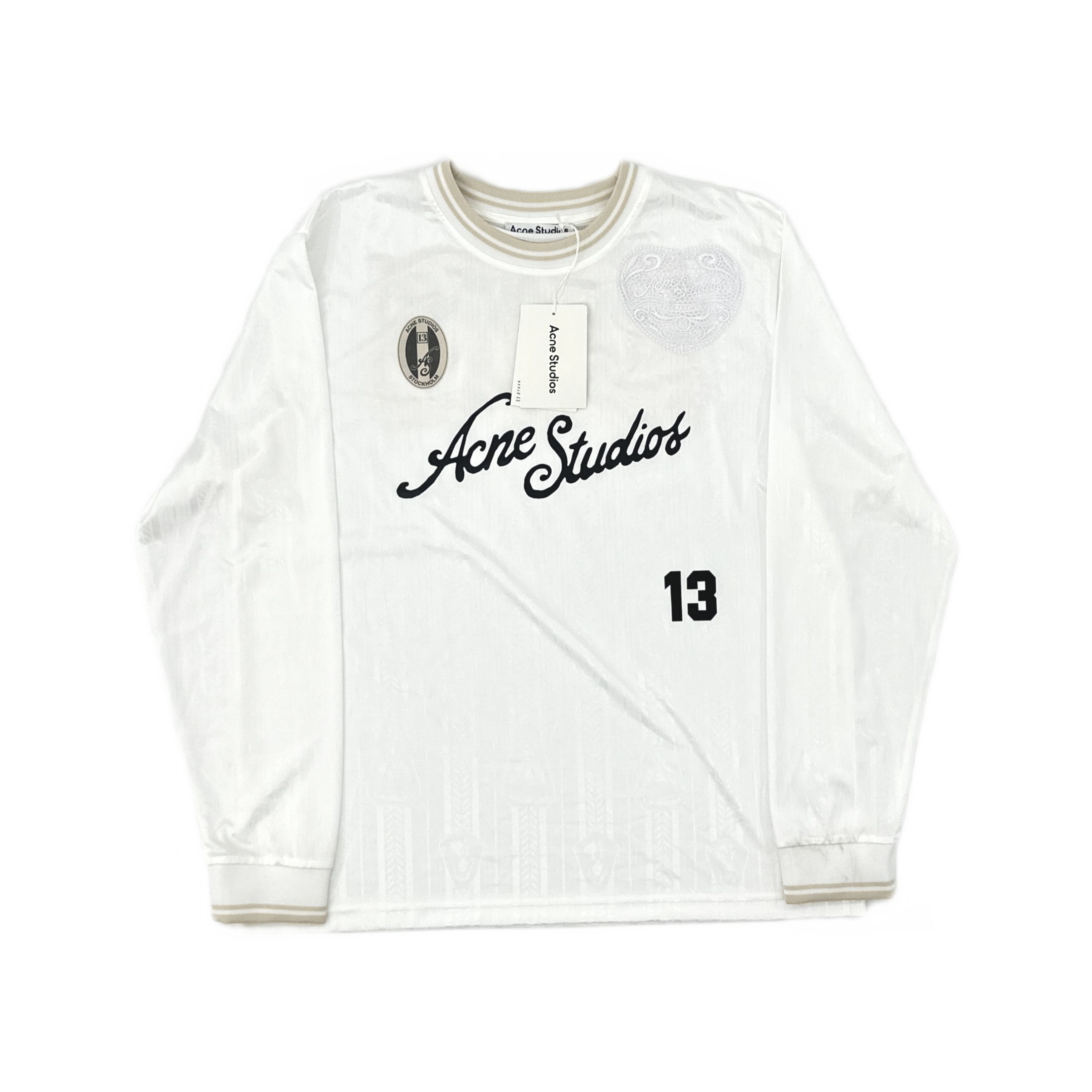 Acne Studios Acne Studios Printed Logo Football Jersey Size L Size US L / EU 52-54 / 3 - 2 Thumbnail
