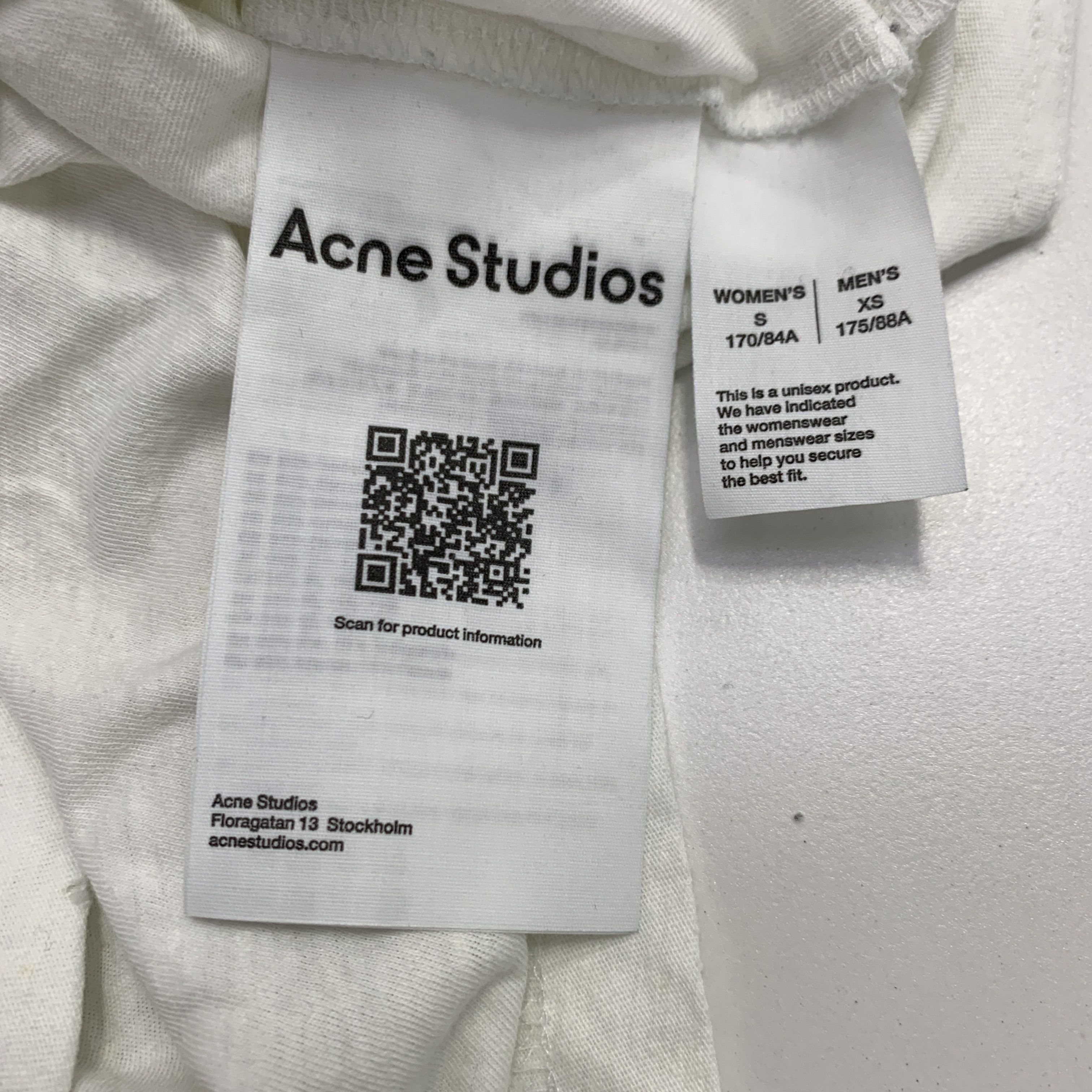 Acne Studios Acne Studios Distressed Stockholm 1996 L/S Tee XS Size US XS / EU 42 / 0 - 3 Thumbnail