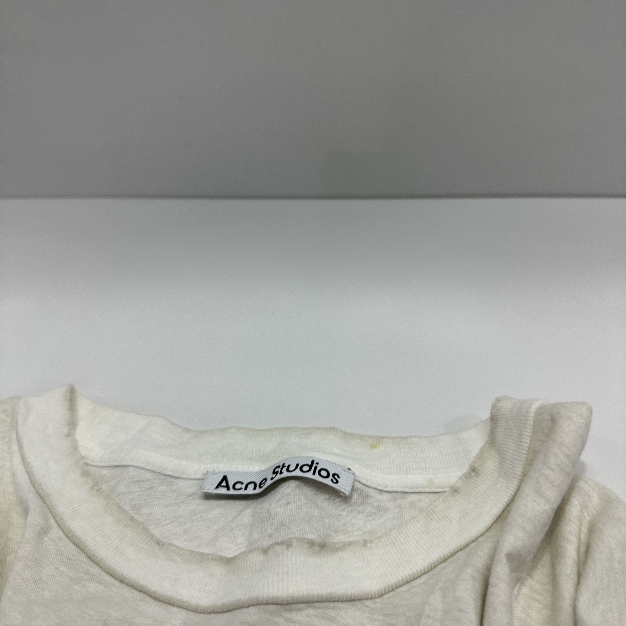 Acne Studios Acne Studios STOCKHOLM 1996 Logo Long Sleeve T-Shirt M Size US M / EU 48-50 / 2 - 4 Thumbnail