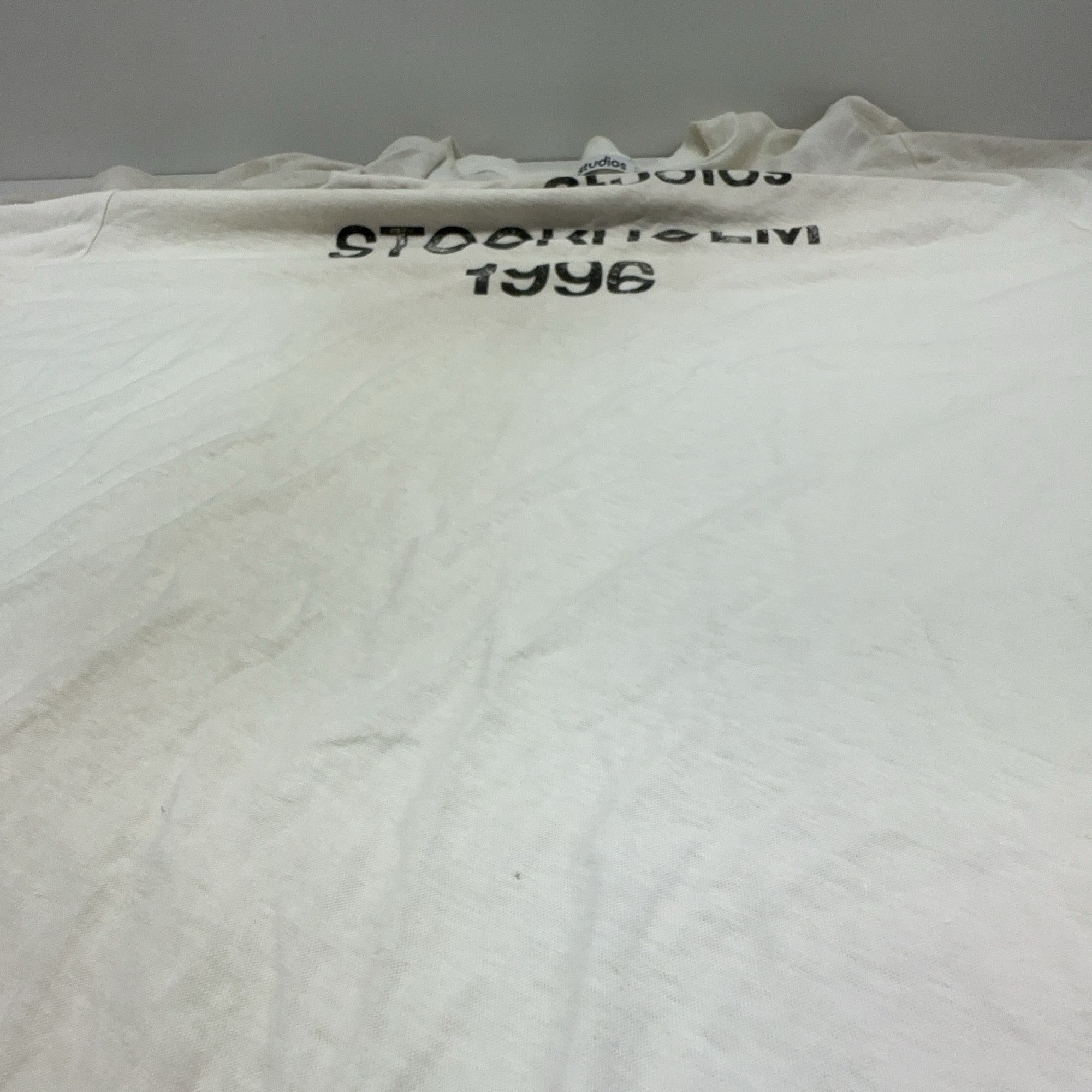 Acne Studios Acne Studios STOCKHOLM 1996 Logo Long Sleeve T-Shirt M Size US M / EU 48-50 / 2 - 7 Thumbnail