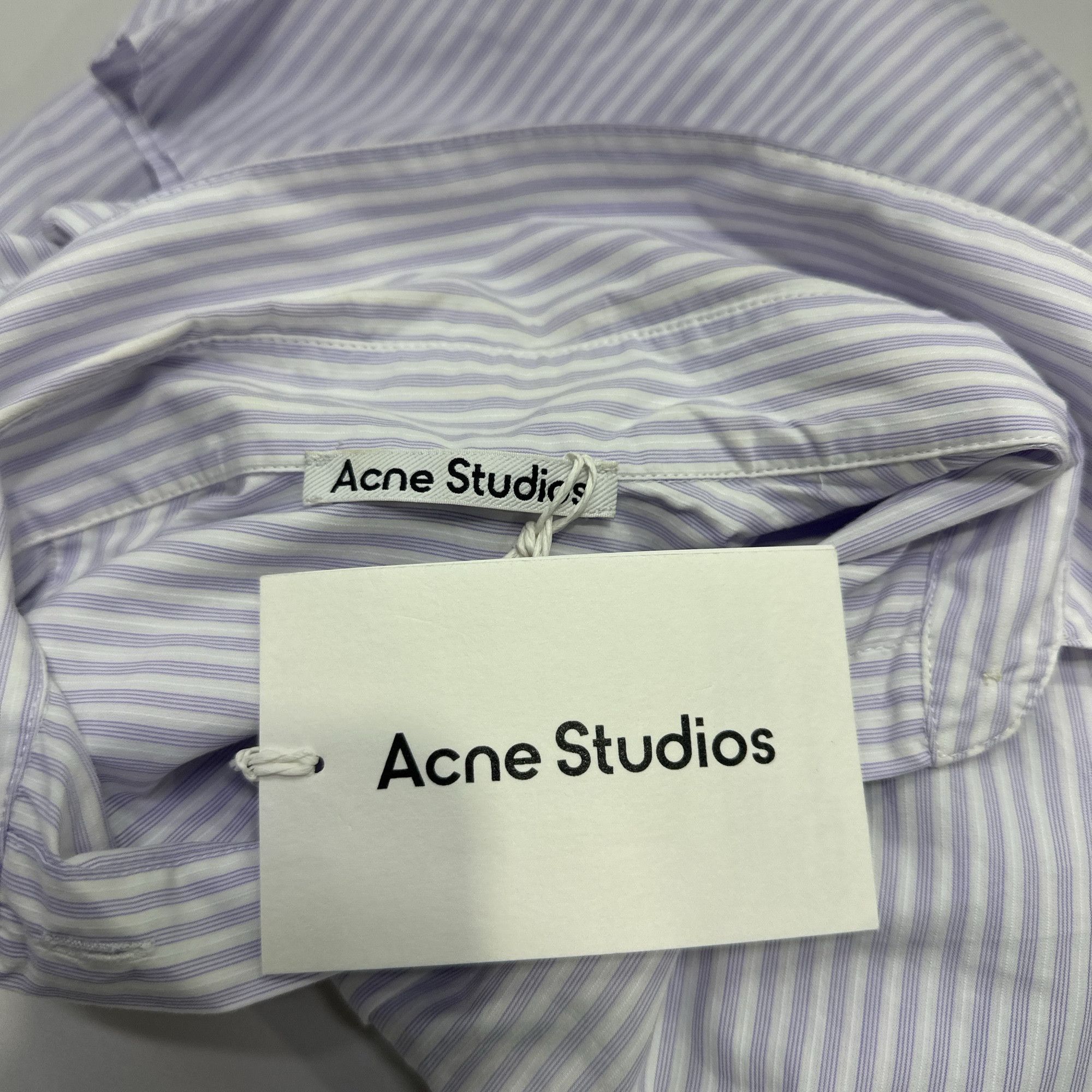 Acne Studios Acne Studios Striped Button Up Shirt 32 Size XXS / US 00 / IT 34 - 4 Thumbnail