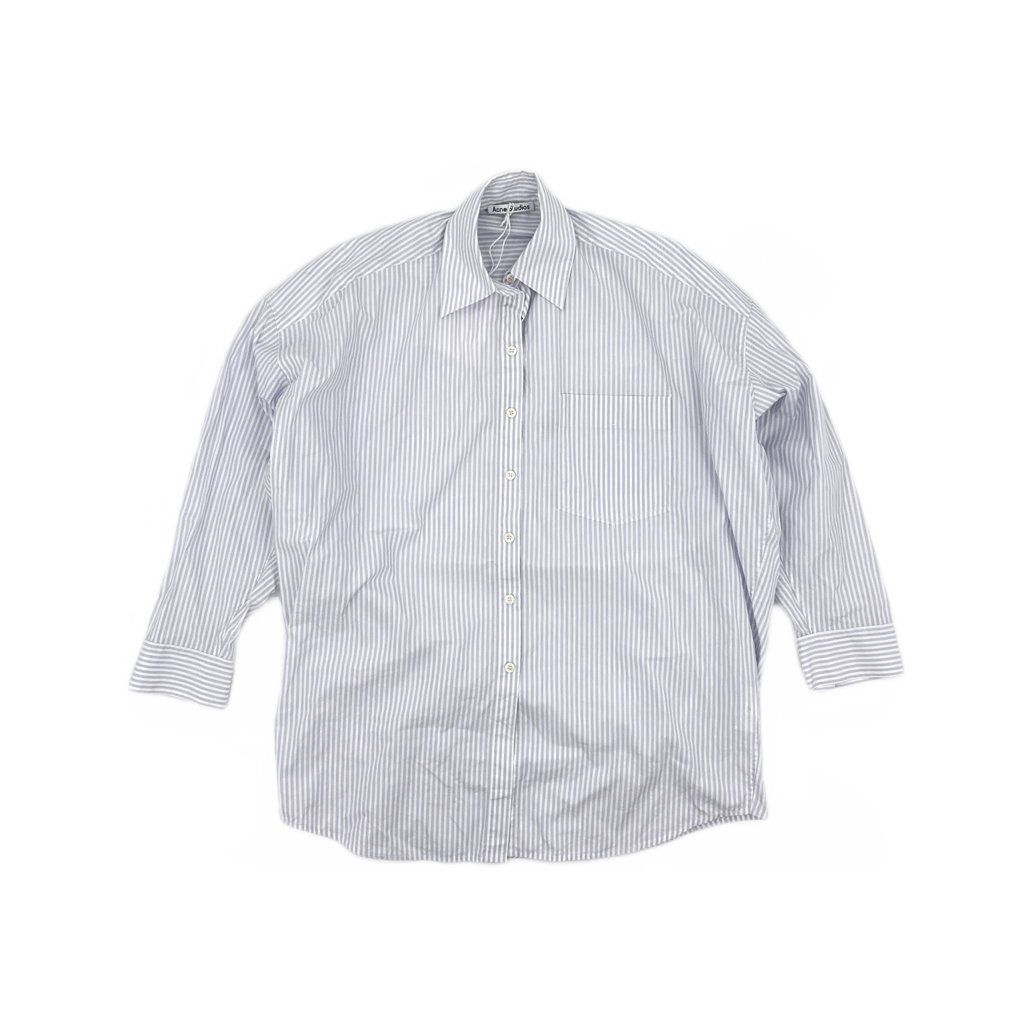 Acne Studios Acne Studios Striped Button Up Shirt 32 Size XXS / US 00 / IT 34 - 2 Thumbnail