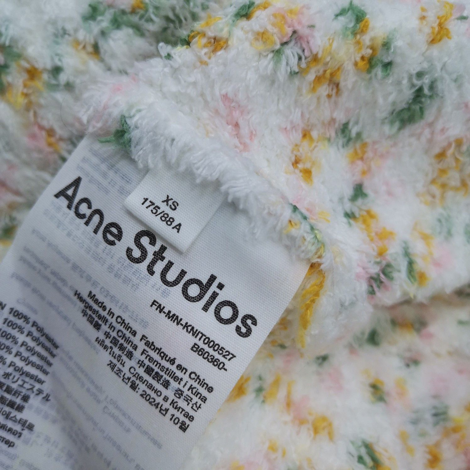 Acne Studios Acne Studios Logo Dyed Crewneck Sweater XS Size US XS / EU 42 / 0 - 4 Thumbnail