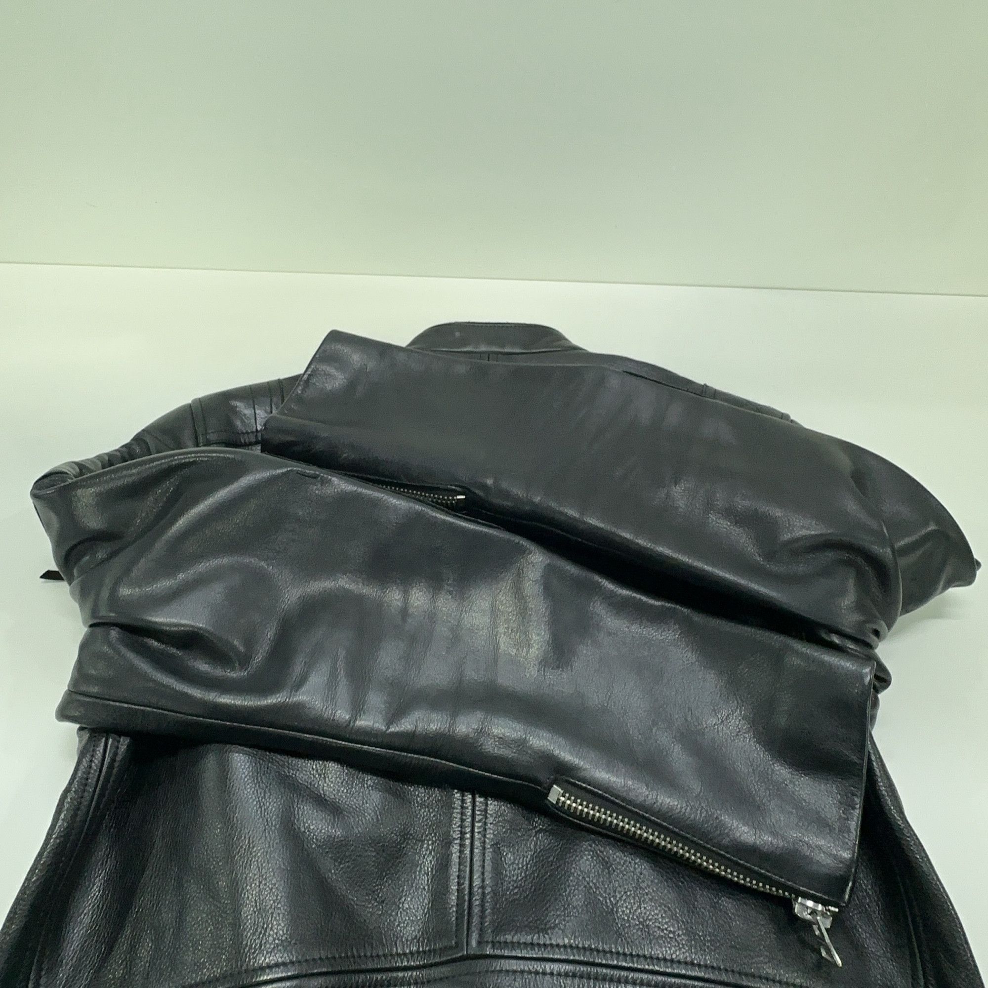Acne Studios Acne Studios Oliver Calf Leather Jacket 46 Size US S / EU 44-46 / 1 - 11 Thumbnail