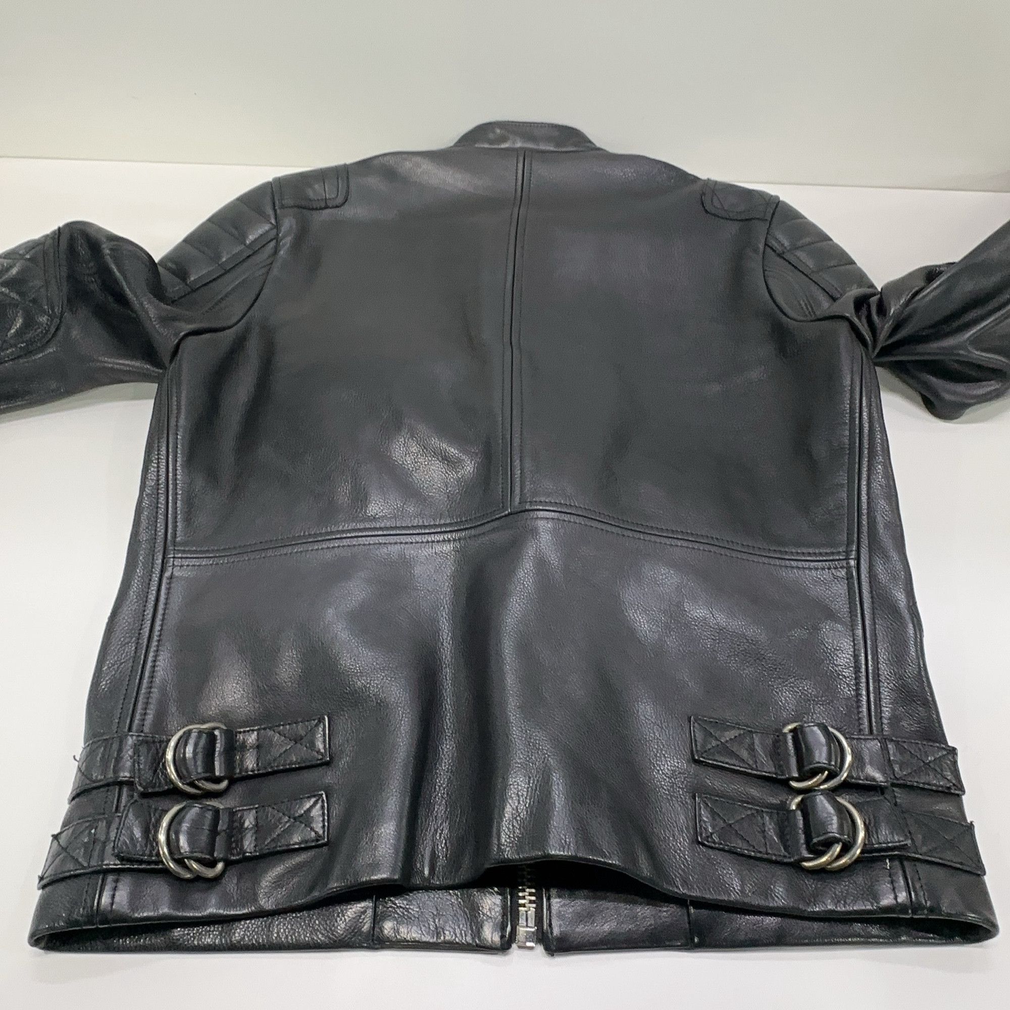 Acne Studios Acne Studios Oliver Calf Leather Jacket 46 Size US S / EU 44-46 / 1 - 12 Thumbnail