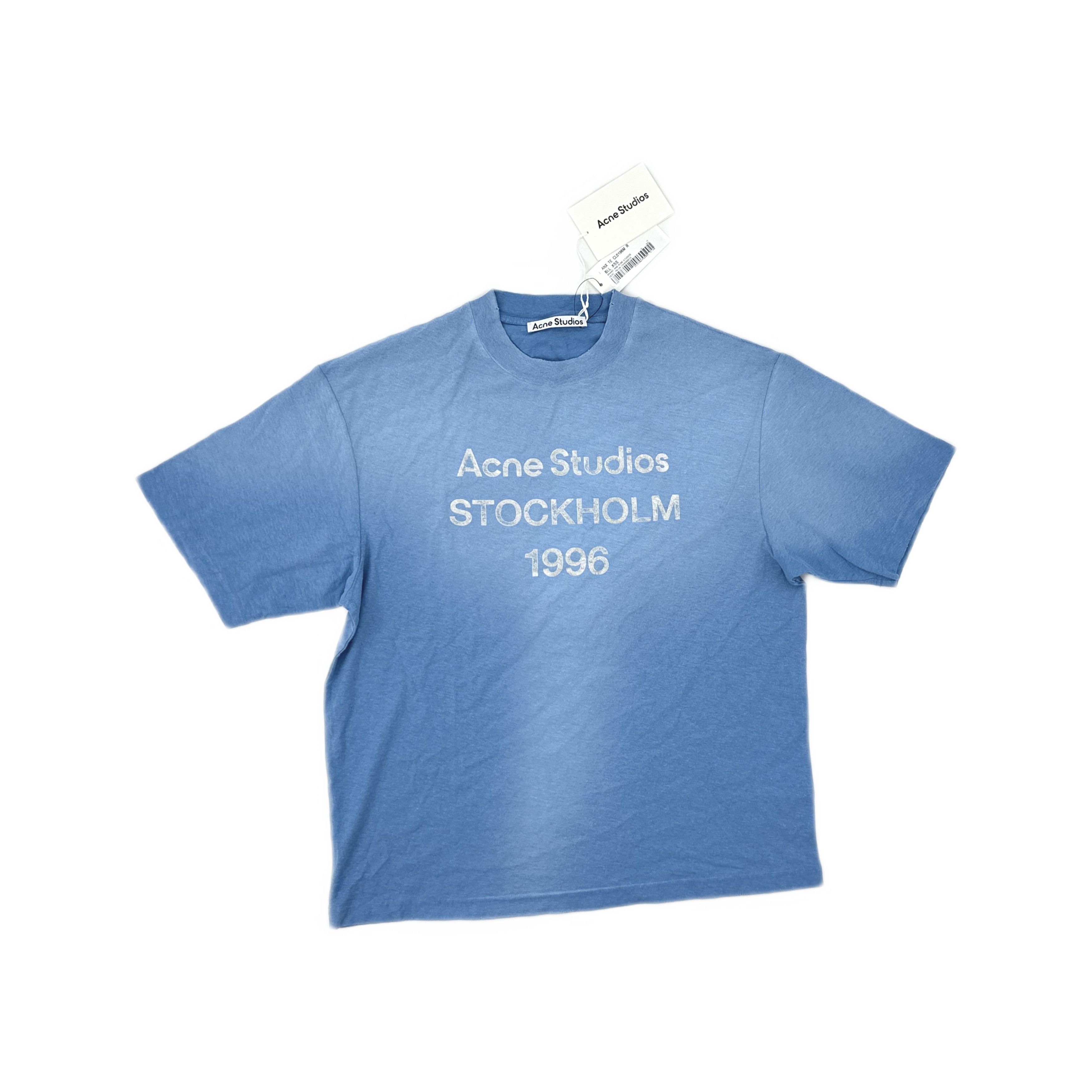 Acne Studios Acne Studios 1996 Logo Print T-Shirt XS Size US XS / EU 42 / 0 - 2 Thumbnail