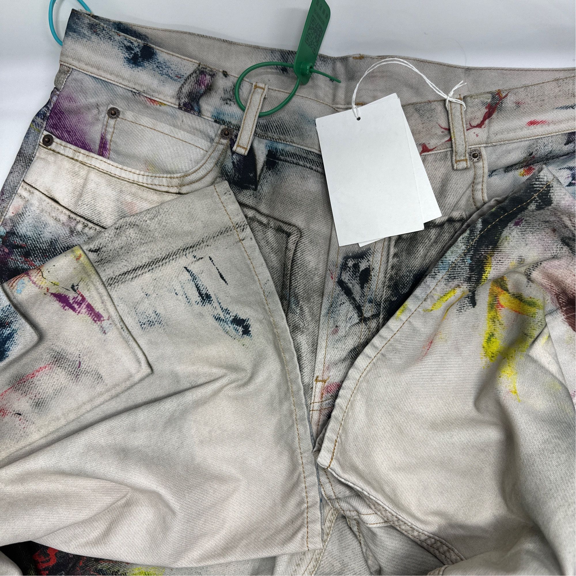 Acne Studios Acne Studios Graffiti Print 1981 Denim Jeans XXL Size US 38 / EU 54 - 8 Thumbnail