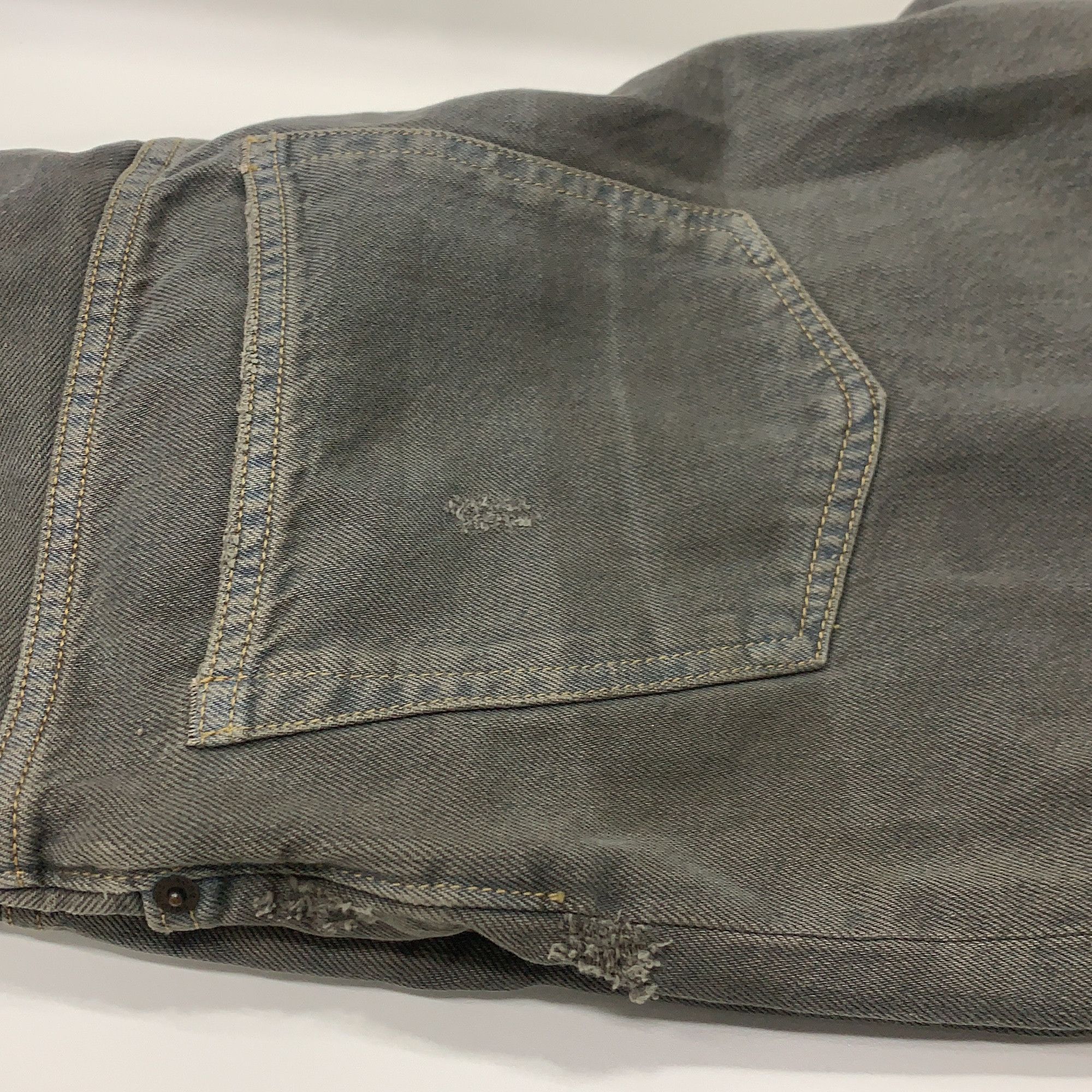 Acne Studios Acne Studios SS22 Distressed Grus Shorts 32 Size US 32 / EU 48 - 5 Thumbnail