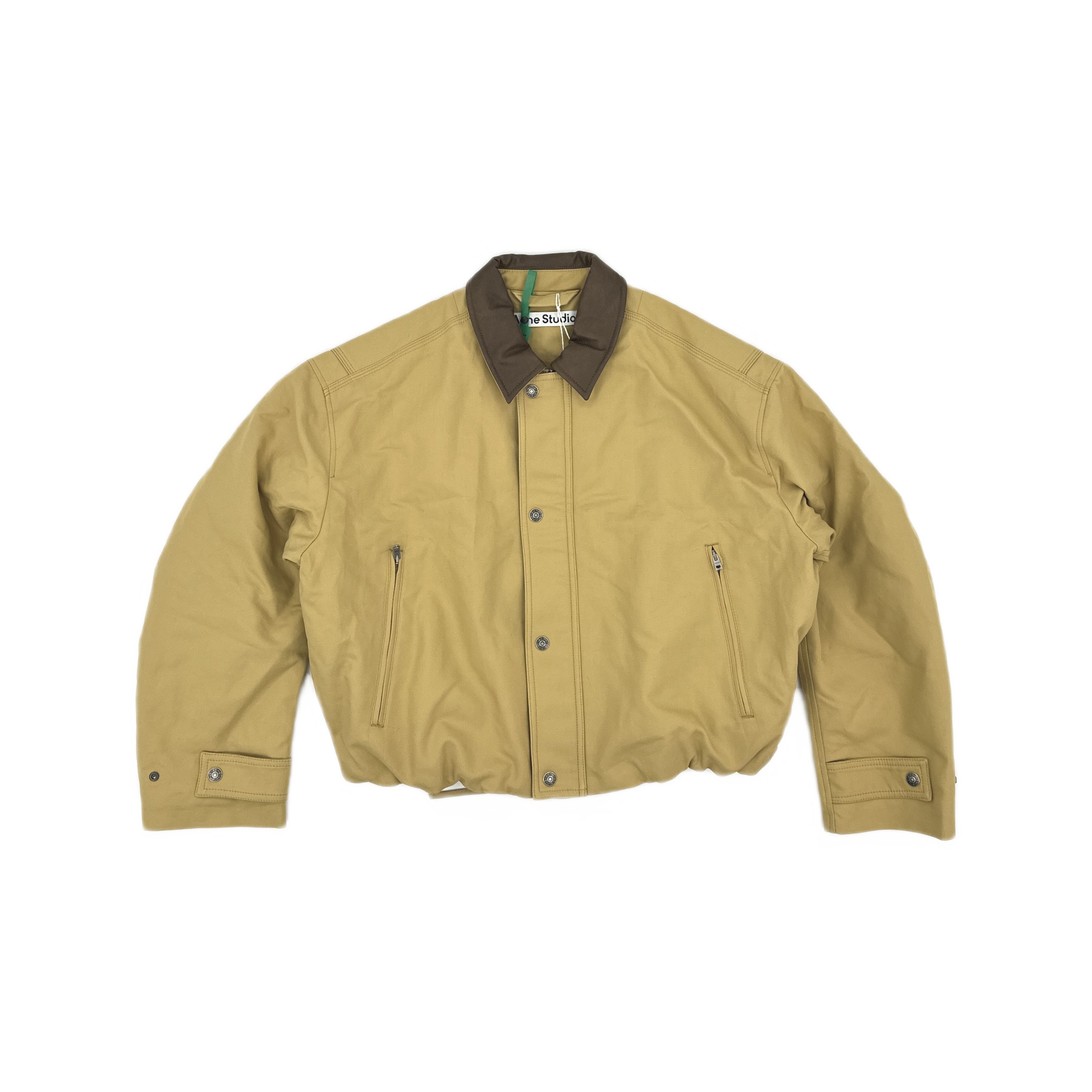 Acne Studios Acne Studios Leather Trim Barn Jacket 46 Size US S / EU 44-46 / 1 - 2 Thumbnail