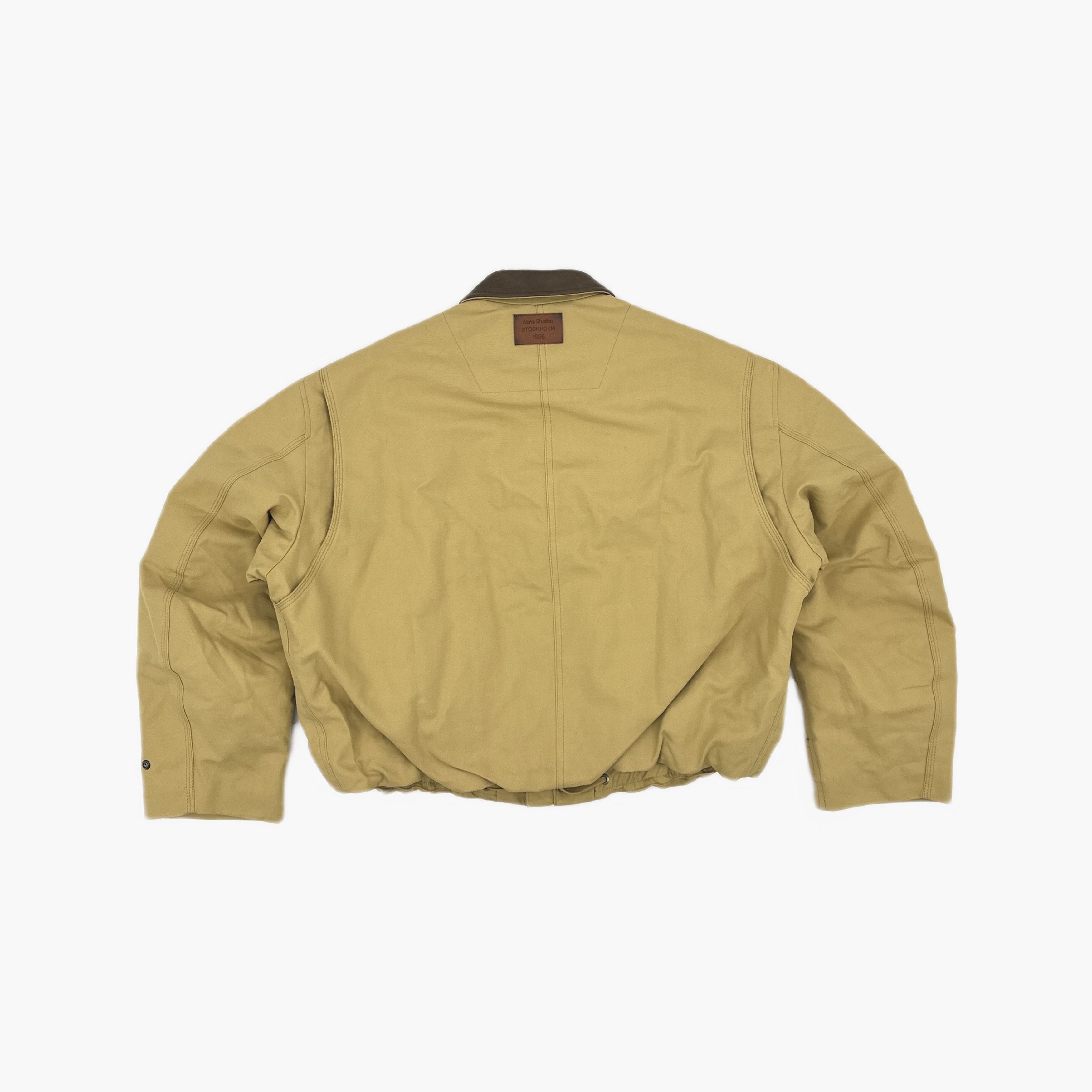 Acne Studios Acne Studios Leather Trim Barn Jacket 46 Size US S / EU 44-46 / 1 - 3 Thumbnail