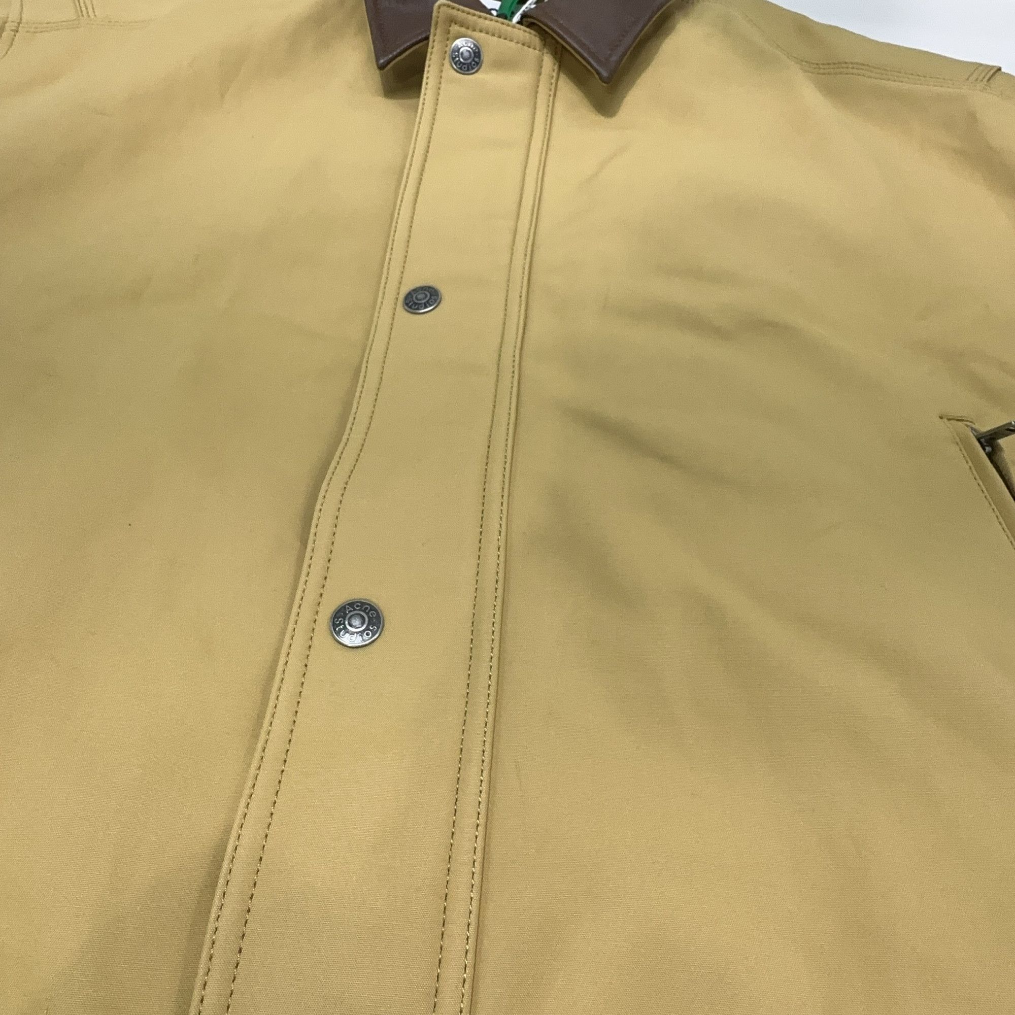 Acne Studios Acne Studios Leather Trim Barn Jacket 46 Size US S / EU 44-46 / 1 - 8 Thumbnail