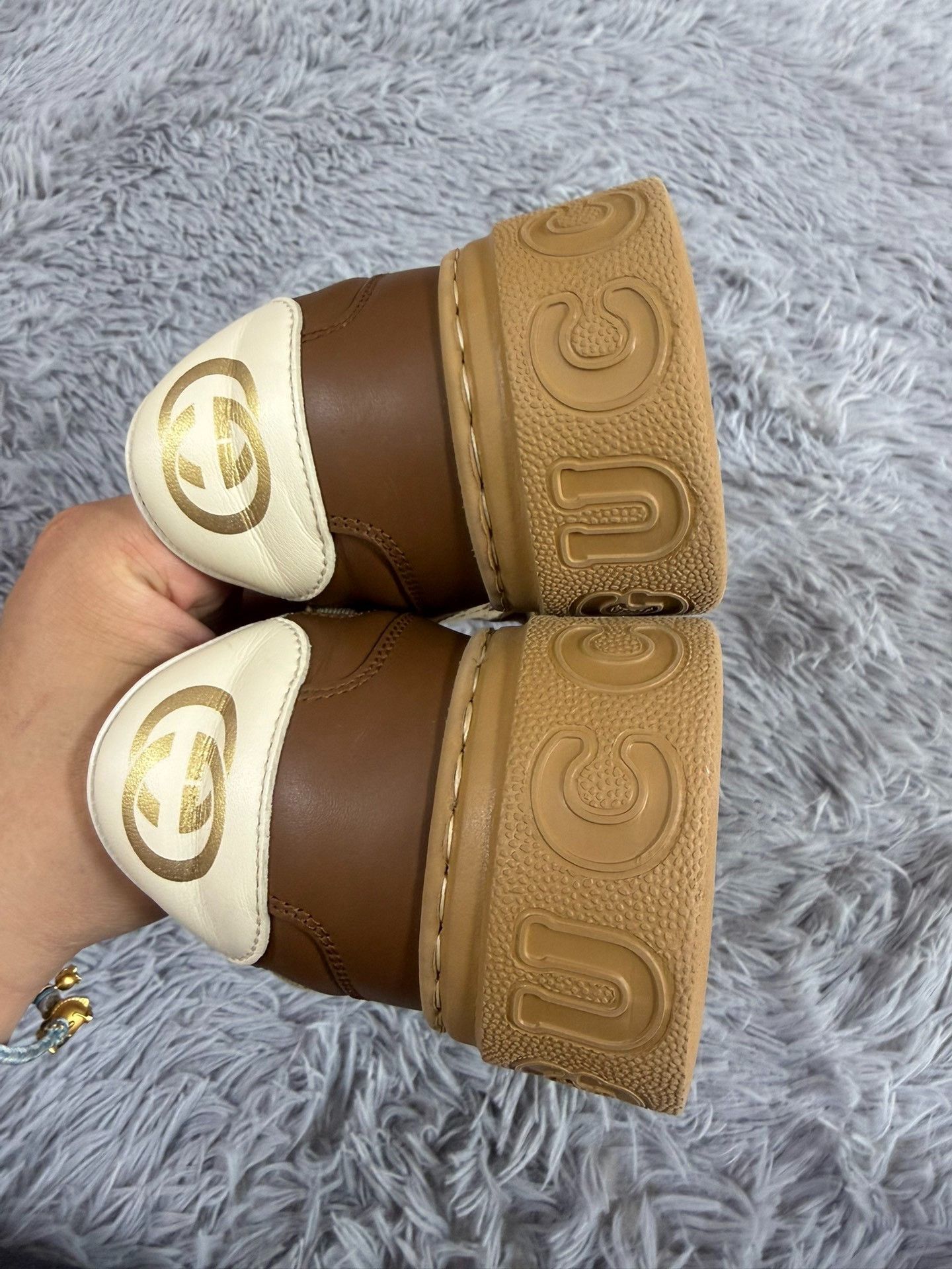 Gucci Gucci Brown Lowtop Sneakers 10 Men Size US 10 / EU 43 - 4 Thumbnail