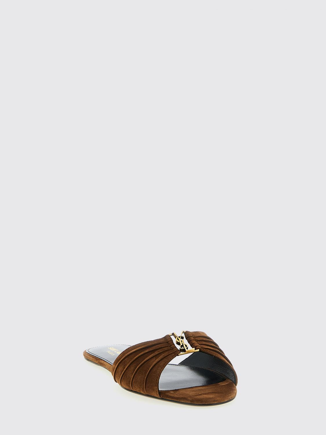Saint Laurent Paris Saint Laurent Heeled Sandal Woman Brown Size US 8.5 / IT 38.5 - 2 Thumbnail