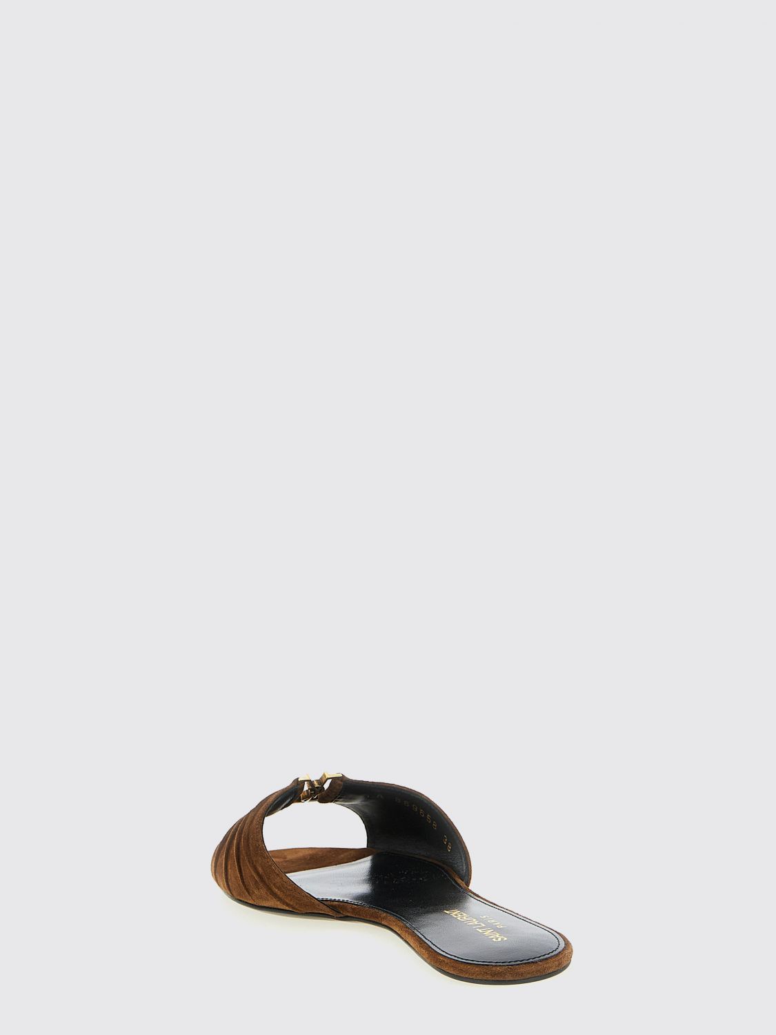 Saint Laurent Paris Saint Laurent Heeled Sandal Woman Brown Size US 8.5 / IT 38.5 - 3 Thumbnail