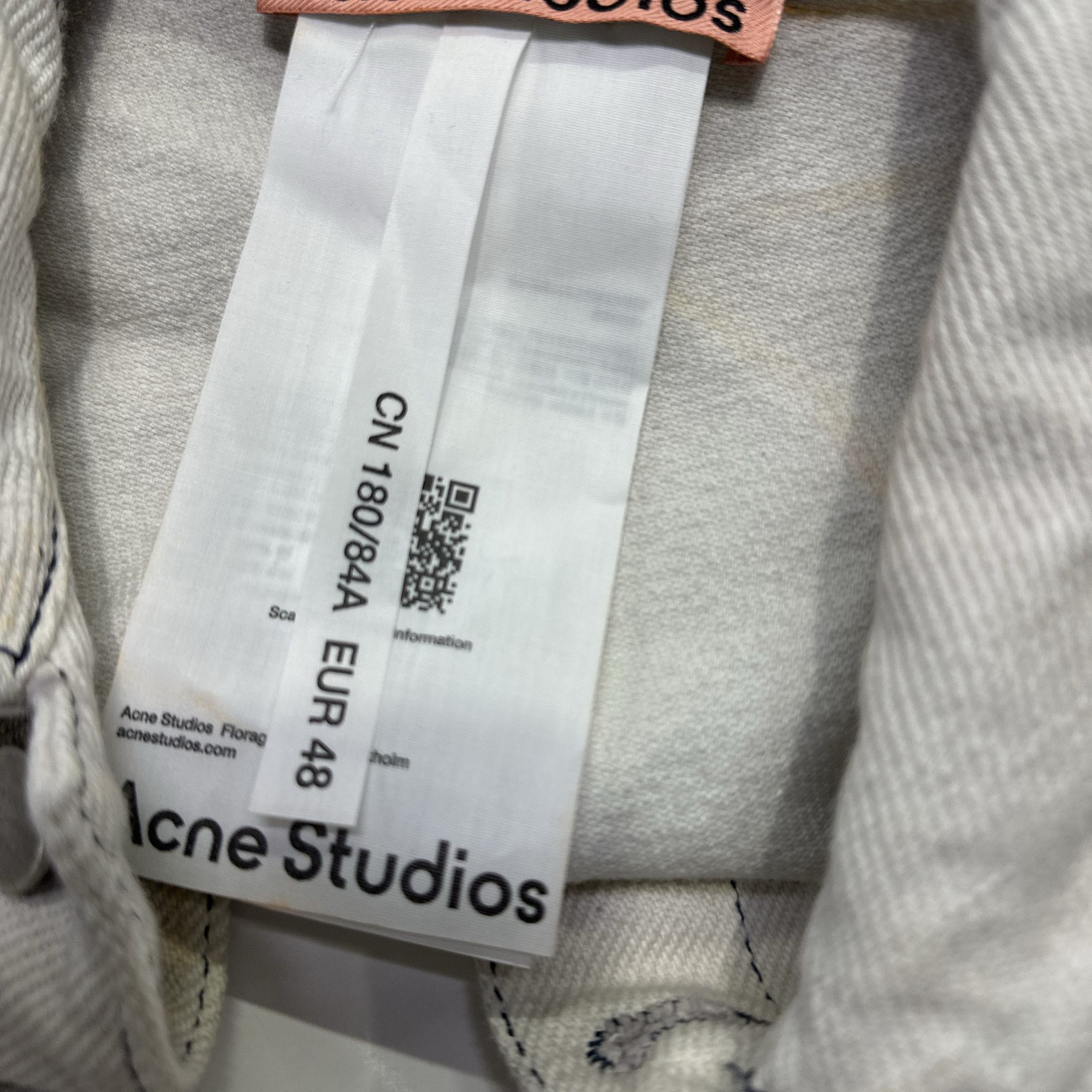 Acne Studios Acne Studios Bow Embroidered Denim Jacket 48 Size US M / EU 48-50 / 2 - 7 Thumbnail