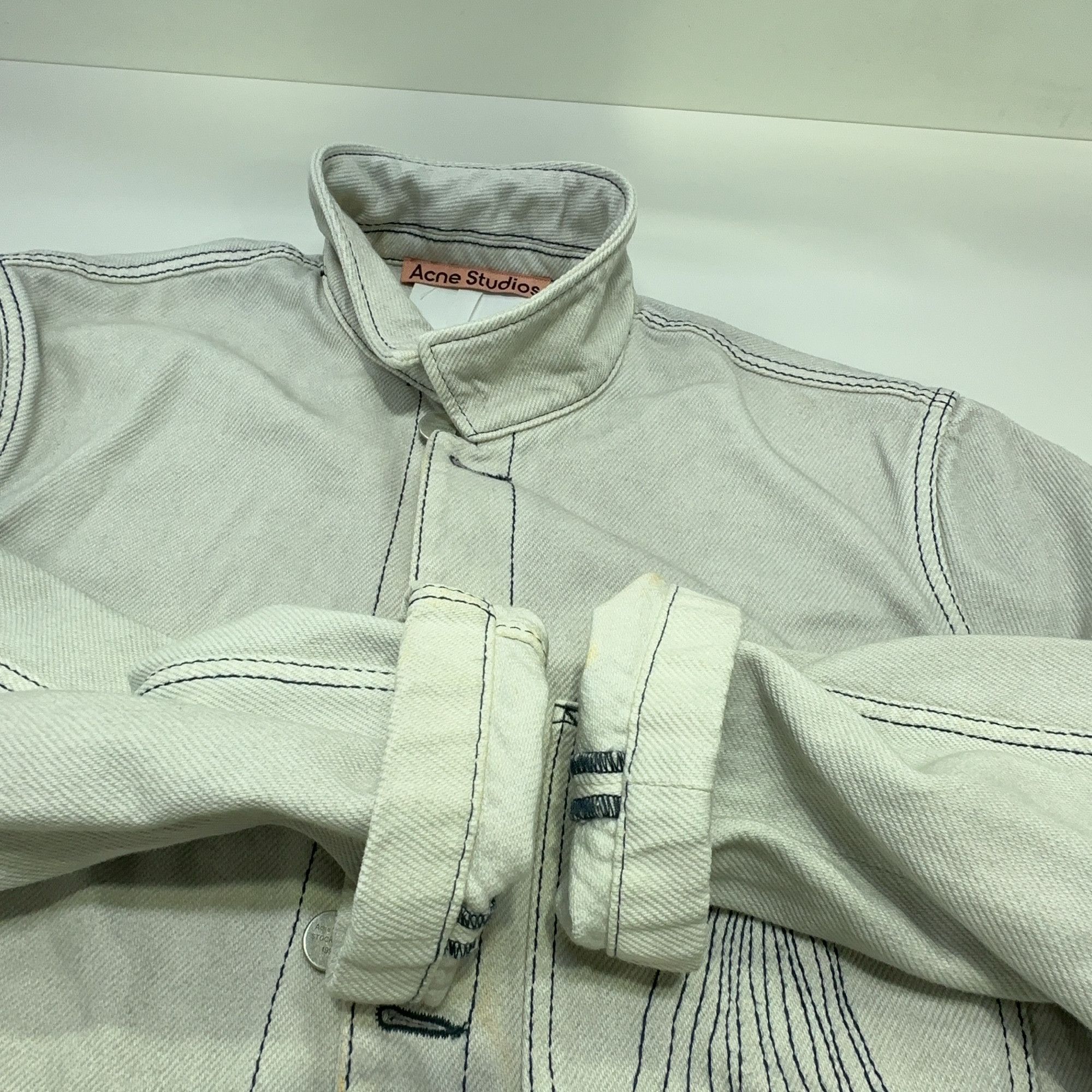 Acne Studios Acne Studios Bow Embroidered Denim Jacket 48 Size US M / EU 48-50 / 2 - 13 Thumbnail
