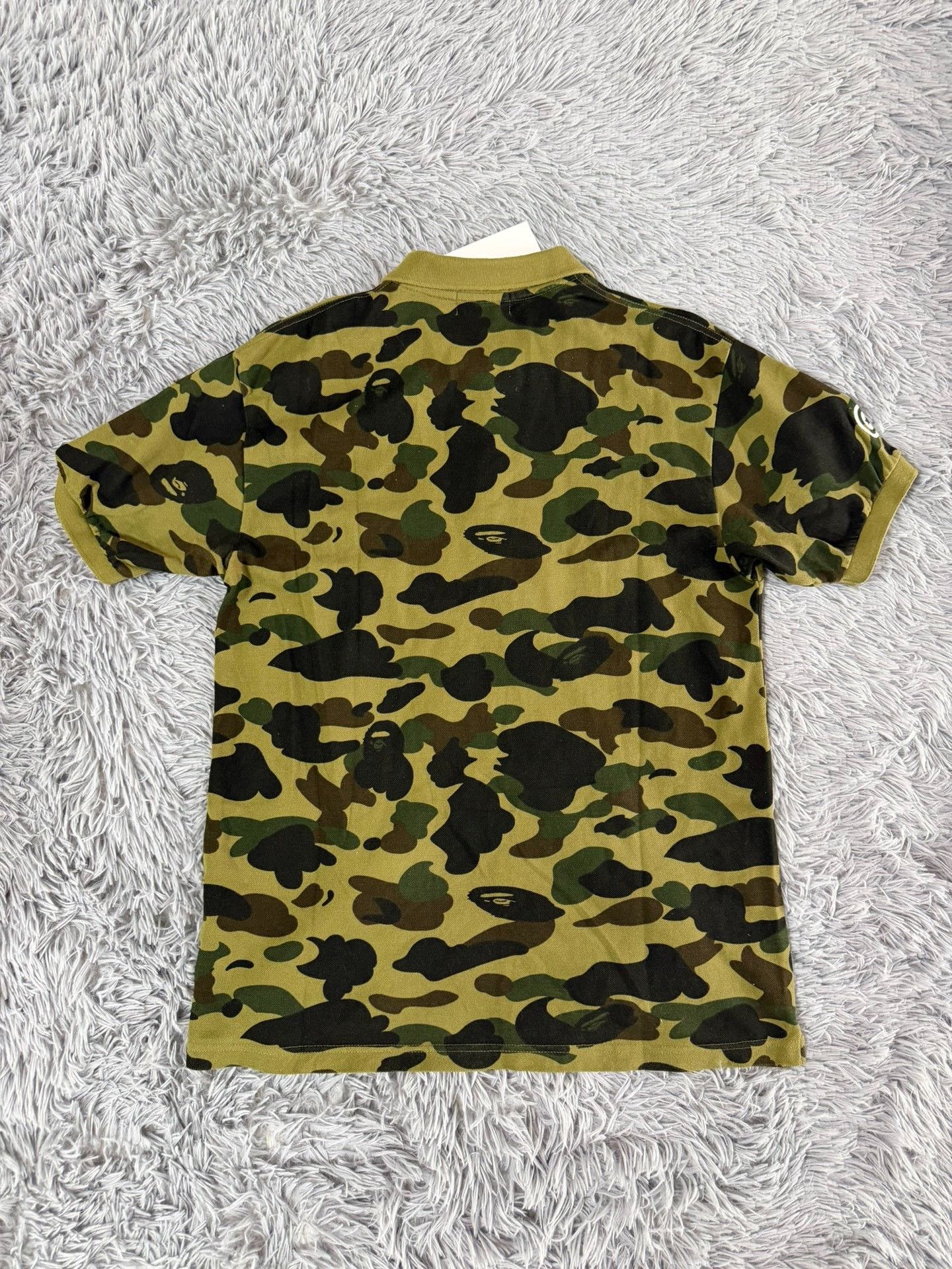 Bape Bape Shark Camo Polo xl Men Size US XL / EU 56 / 4 - 2 Thumbnail