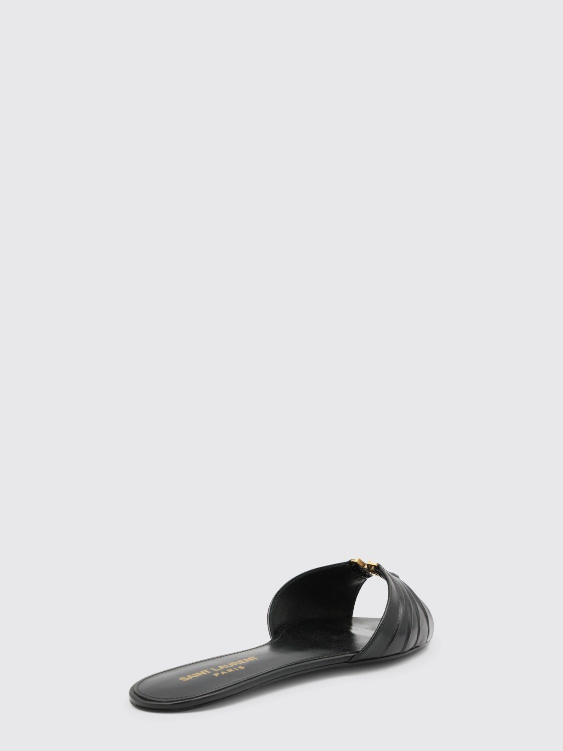 Saint Laurent Paris Saint Laurent Heeled Sandal Woman Black Size US 7.5 / IT 37.5 - 3 Thumbnail