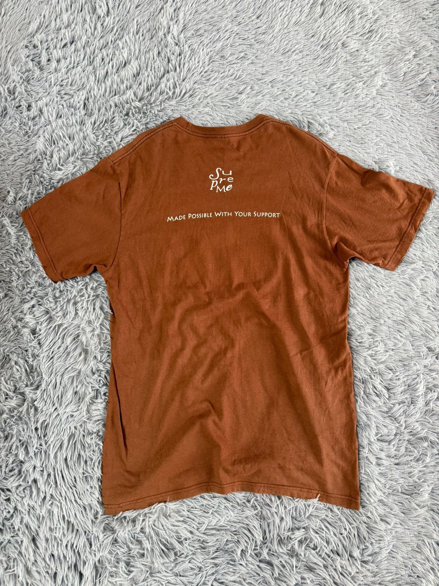 Supreme Supreme Brown T-Shirt l Men Size US L / EU 52-54 / 3 - 2 Thumbnail