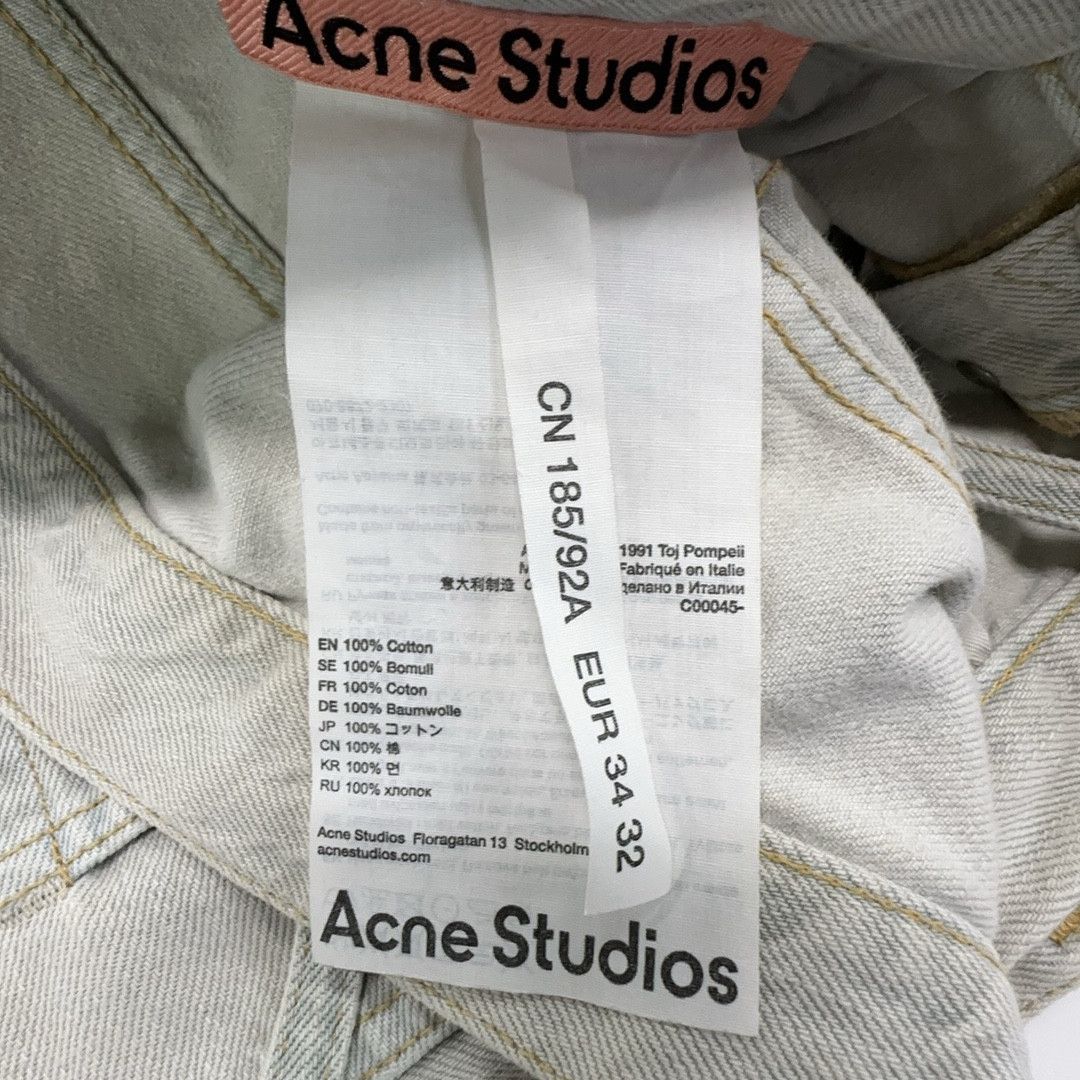 Acne Studios Acne Studios Distressed 1991 Toj Straight Jeans 34 Size 25" / US 0 / IT 36 - 4 Thumbnail