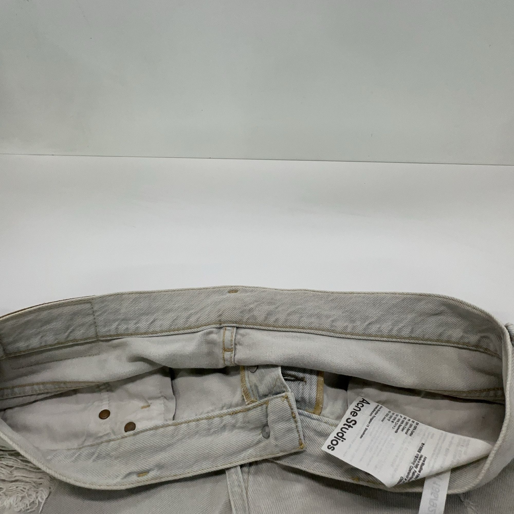 Acne Studios Acne Studios Distressed 1991 Toj Straight Jeans 34 Size 25" / US 0 / IT 36 - 7 Thumbnail