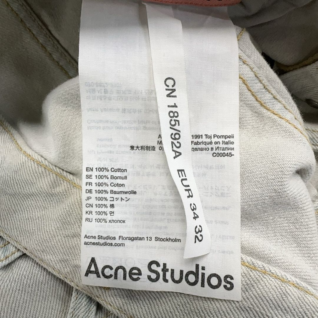Acne Studios Acne Studios Distressed 1991 Toj Straight Jeans 34 Size 25" / US 0 / IT 36 - 6 Thumbnail