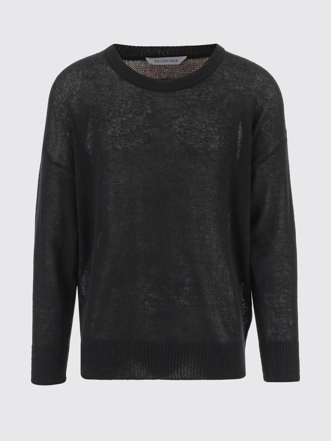 Balenciaga Balenciaga Sweater Woman Black Size L / US 10 / IT 46 - 2 Thumbnail