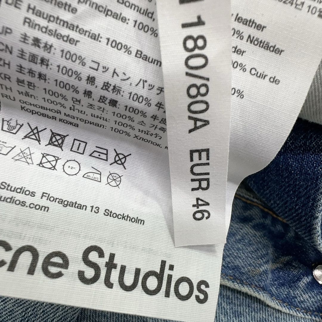 Acne Studios Acne Studios Mud Dye Distressed Baggy Jeans 46 Size US 30 / EU 46 - 5 Thumbnail