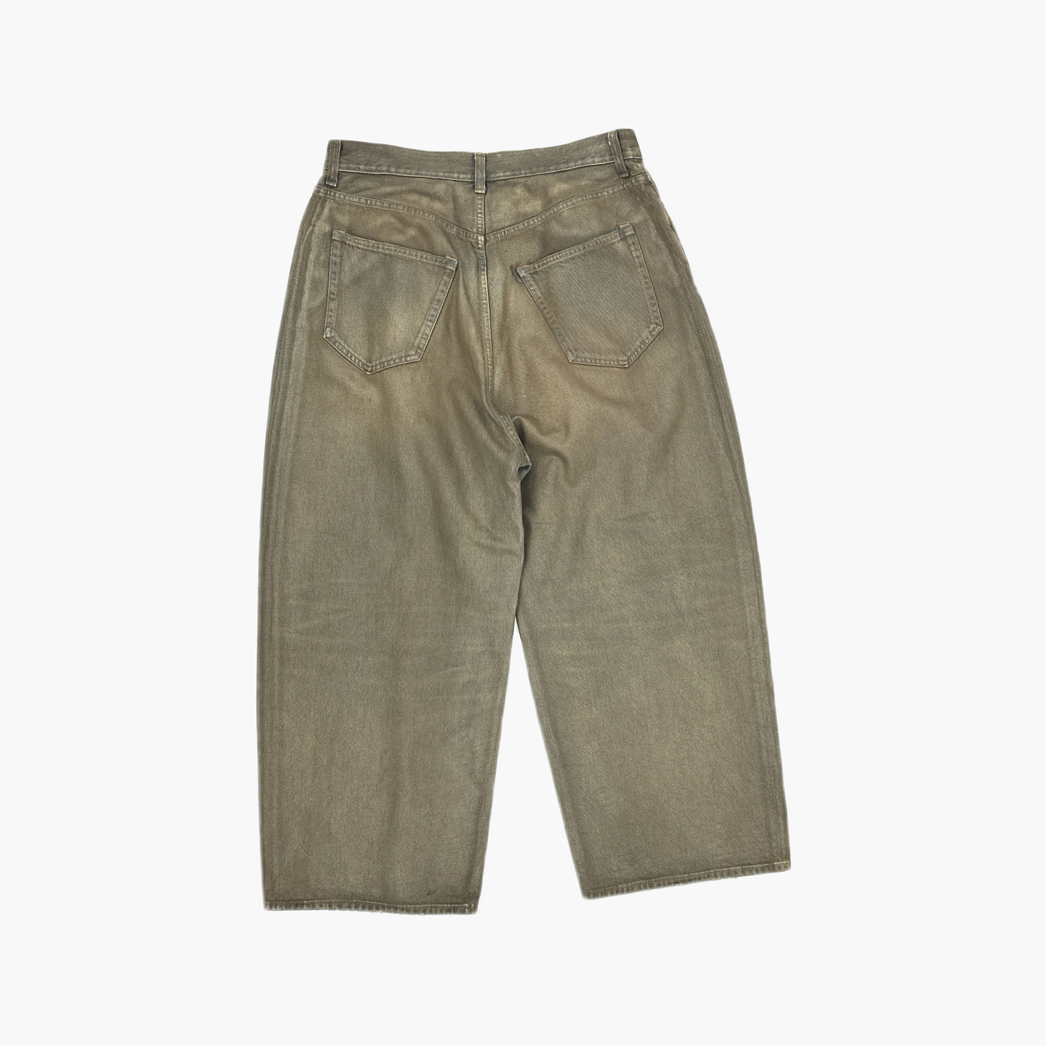 Acne Studios Acne Studios Distressed Wide Leg Jeans 32/30 Size US 30 / EU 46 - 3 Thumbnail