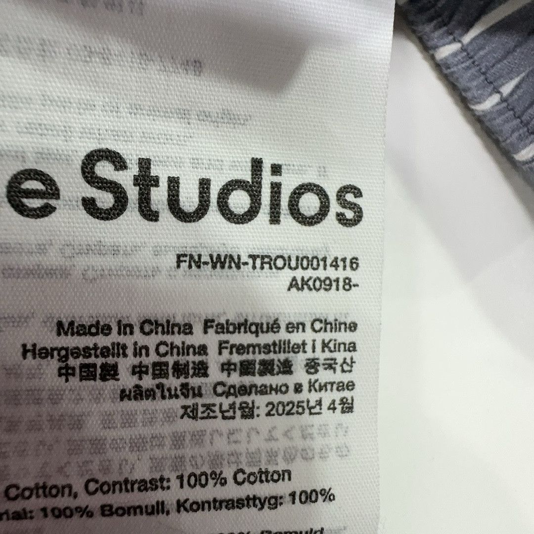 Acne Studios Acne Studios Trompe L'oeil Pinstripe Pants 32 Size 24" / US 00 / IT 34 - 6 Thumbnail