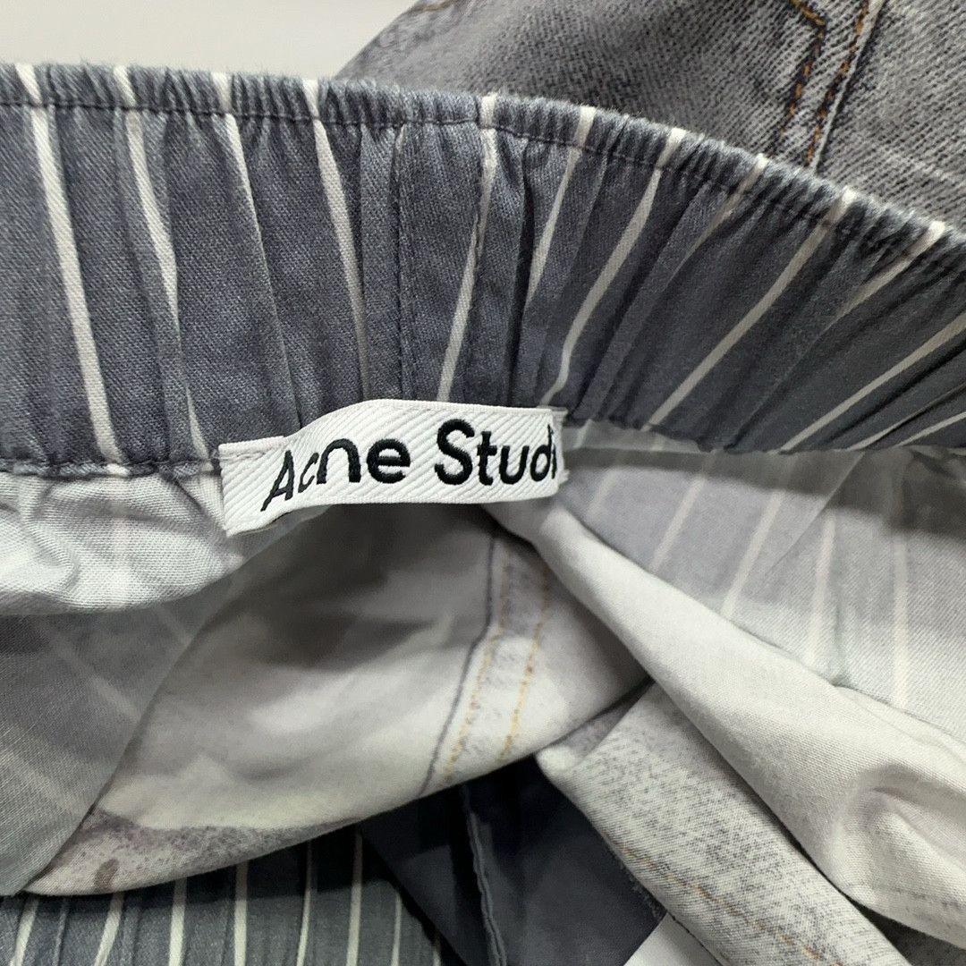 Acne Studios Acne Studios Trompe L'oeil Pinstripe Pants 32 Size 24" / US 00 / IT 34 - 4 Thumbnail