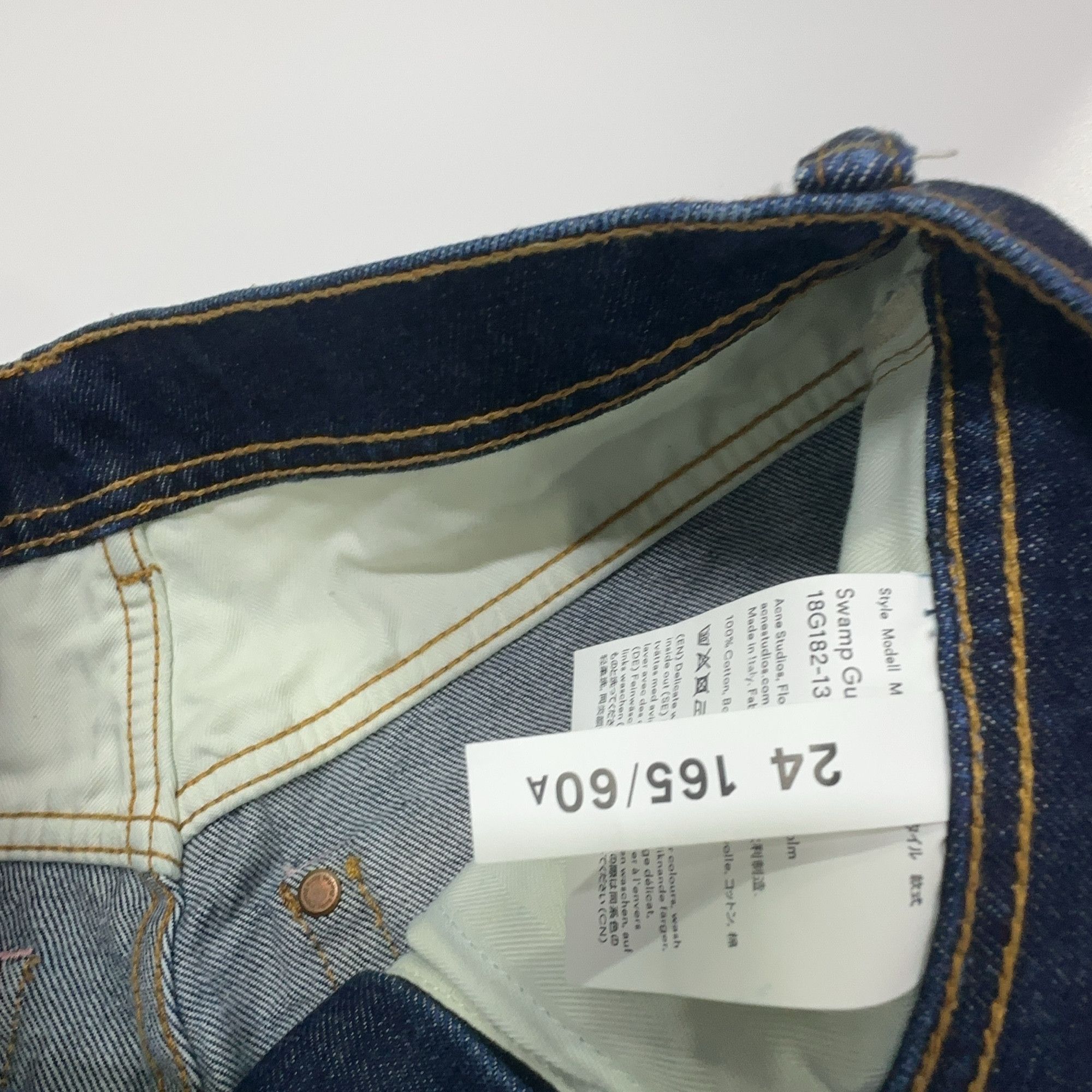 Acne Studios Acne Studios Paint Splatter Denim Shorts 24 Size 24" / US 00 / IT 34 - 5 Thumbnail