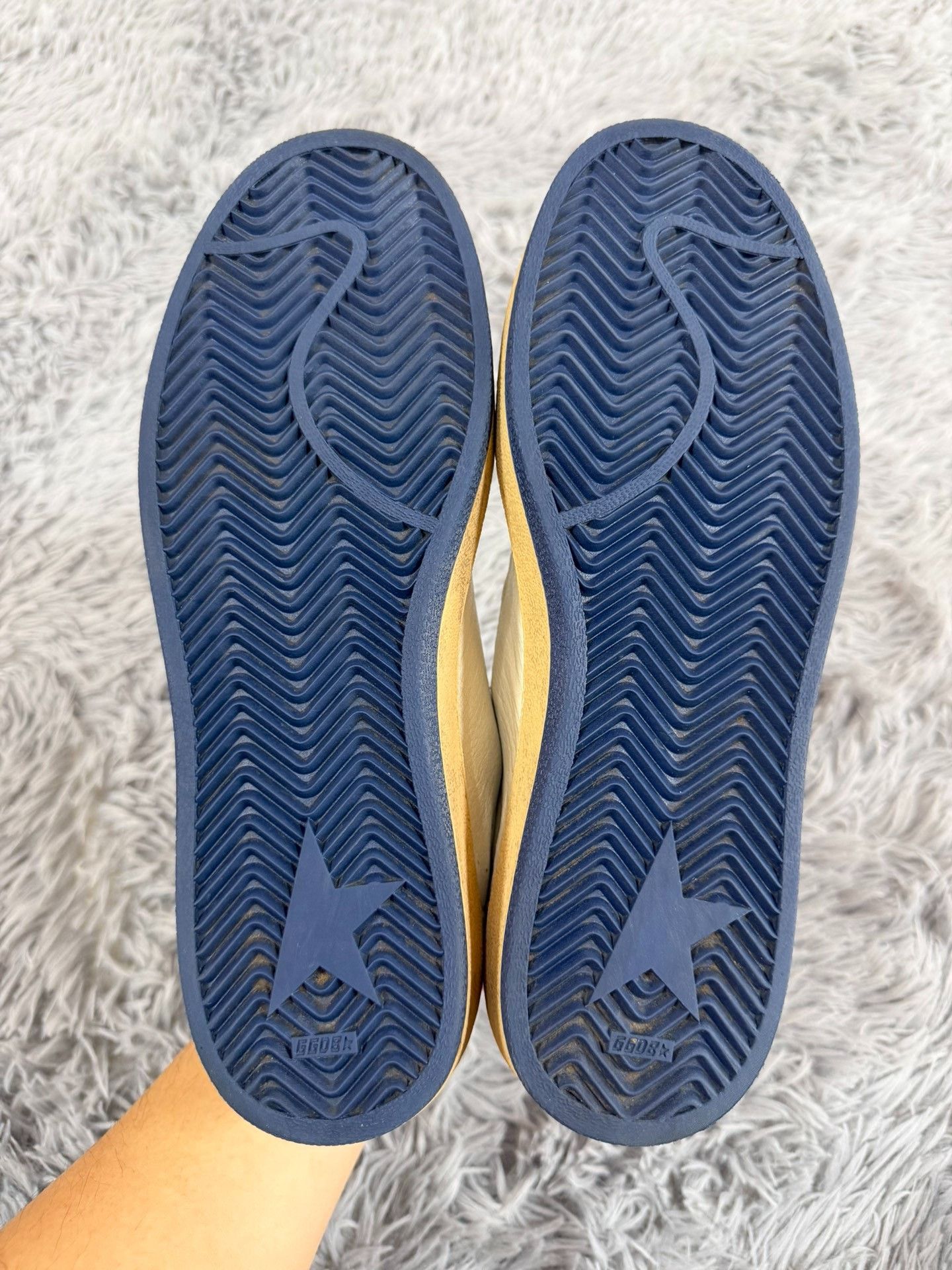 Golden Goose Golden Goose Distressed Blue Lowtop Sneakers 7 Men Size US 7 / EU 40 - 5 Thumbnail